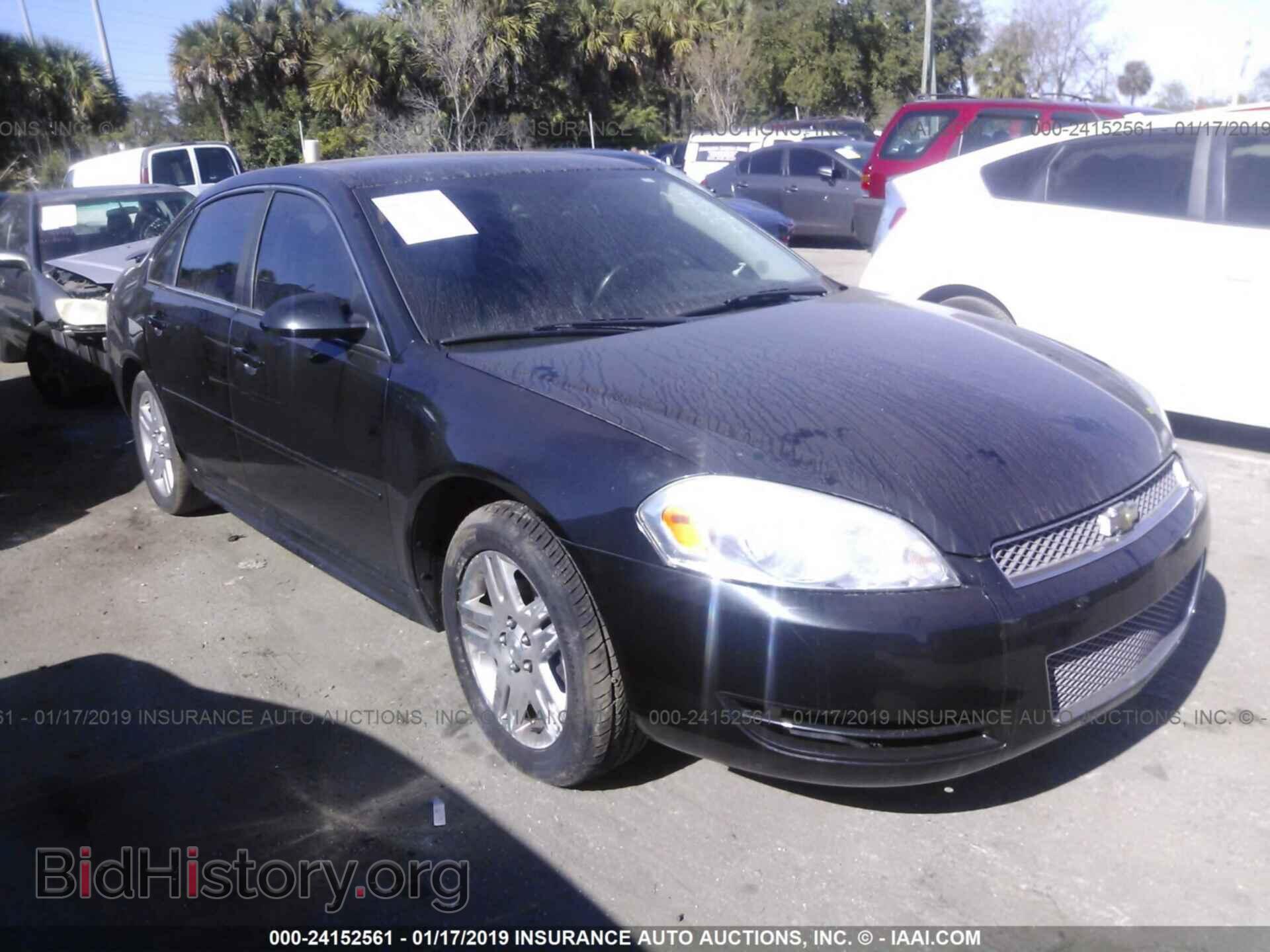 Фотография 2G1WG5E3XC1147207 - CHEVROLET IMPALA 2012