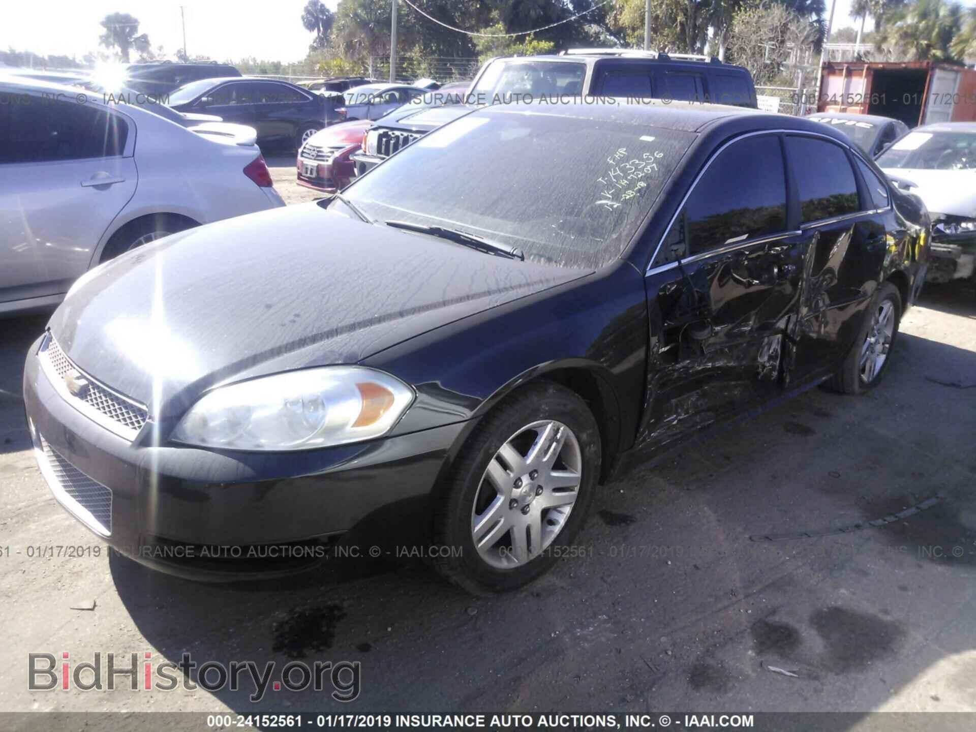 2012 CHEVROLET IMPALA - VIN: 2G1WG5E3XC1147207 - Фото 2