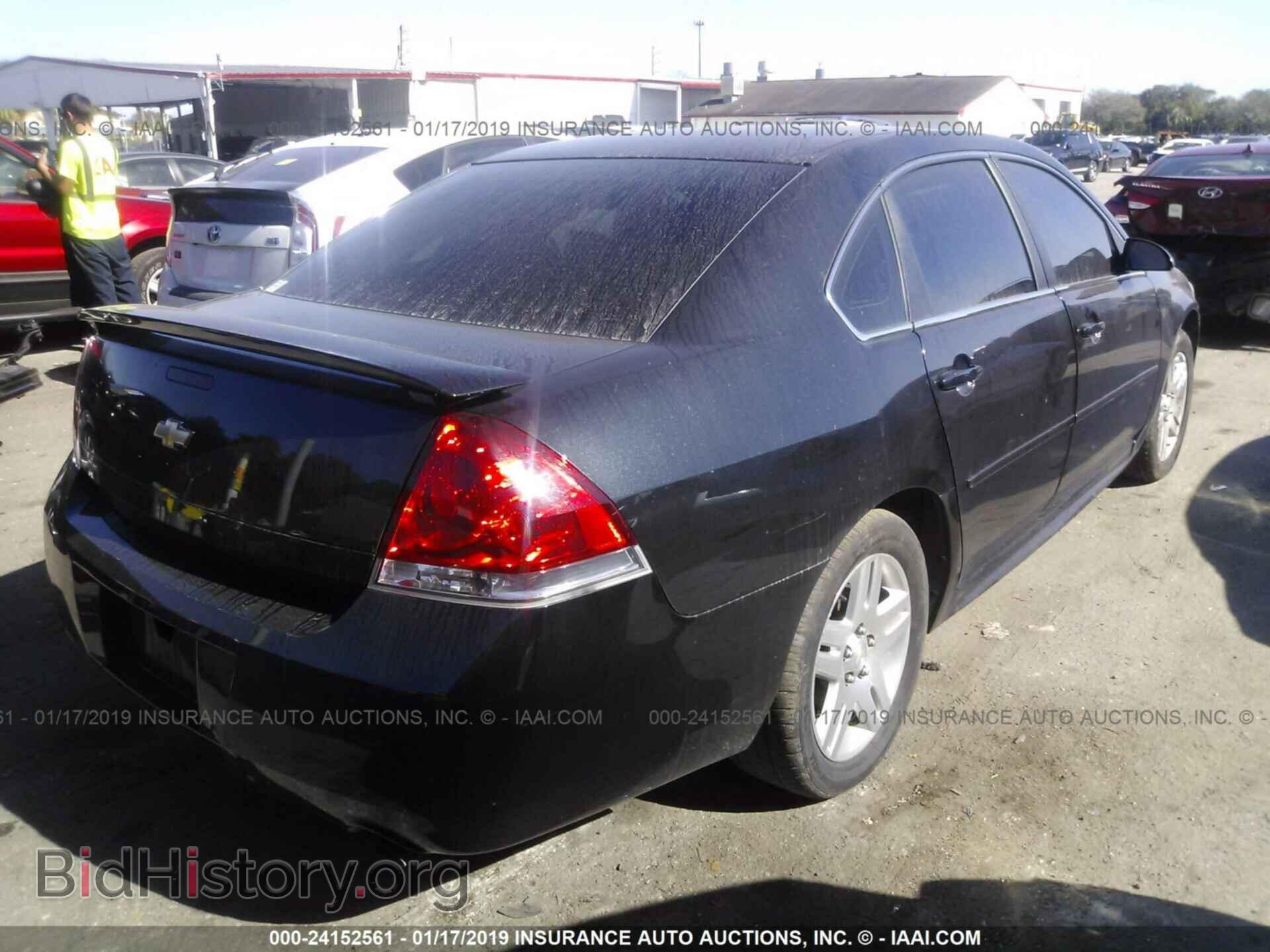 2012 CHEVROLET IMPALA - VIN: 2G1WG5E3XC1147207 - Фото 4