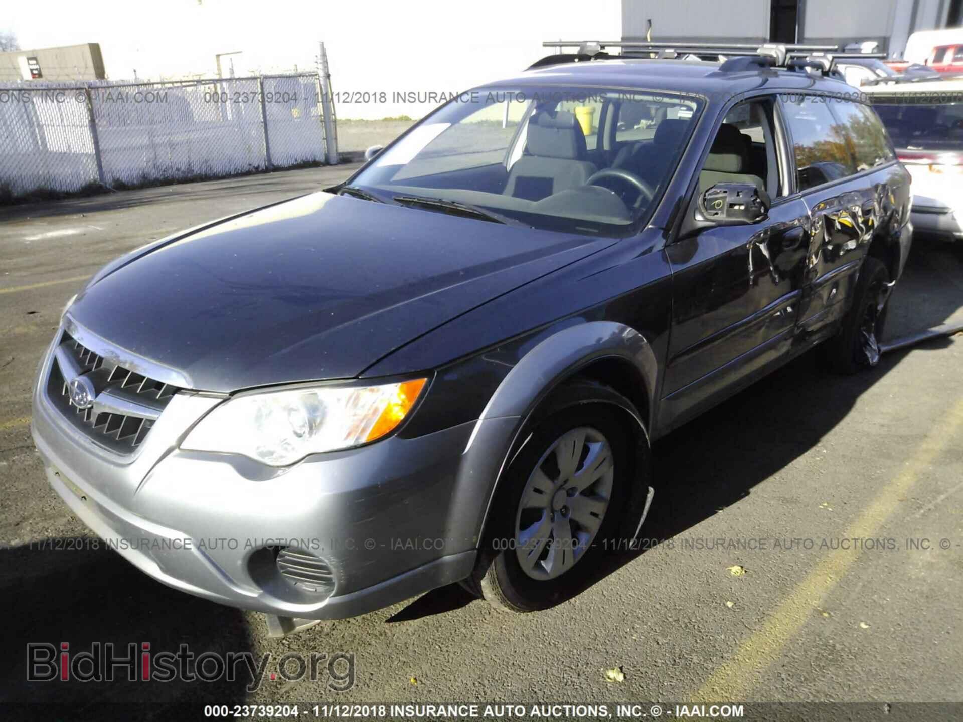 2009 SUBARU OUTBACK - VIN: 4S4BP60C696321029 - Фото 2