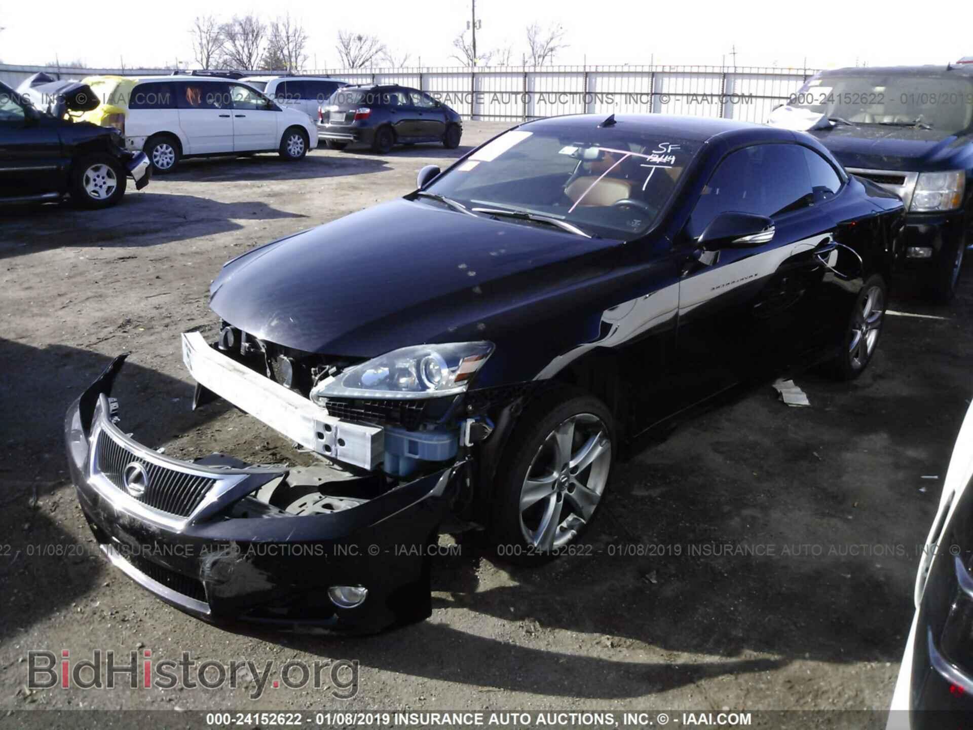 2012 LEXUS IS - VIN: JTHFE2C21C2507999 - Photo 2