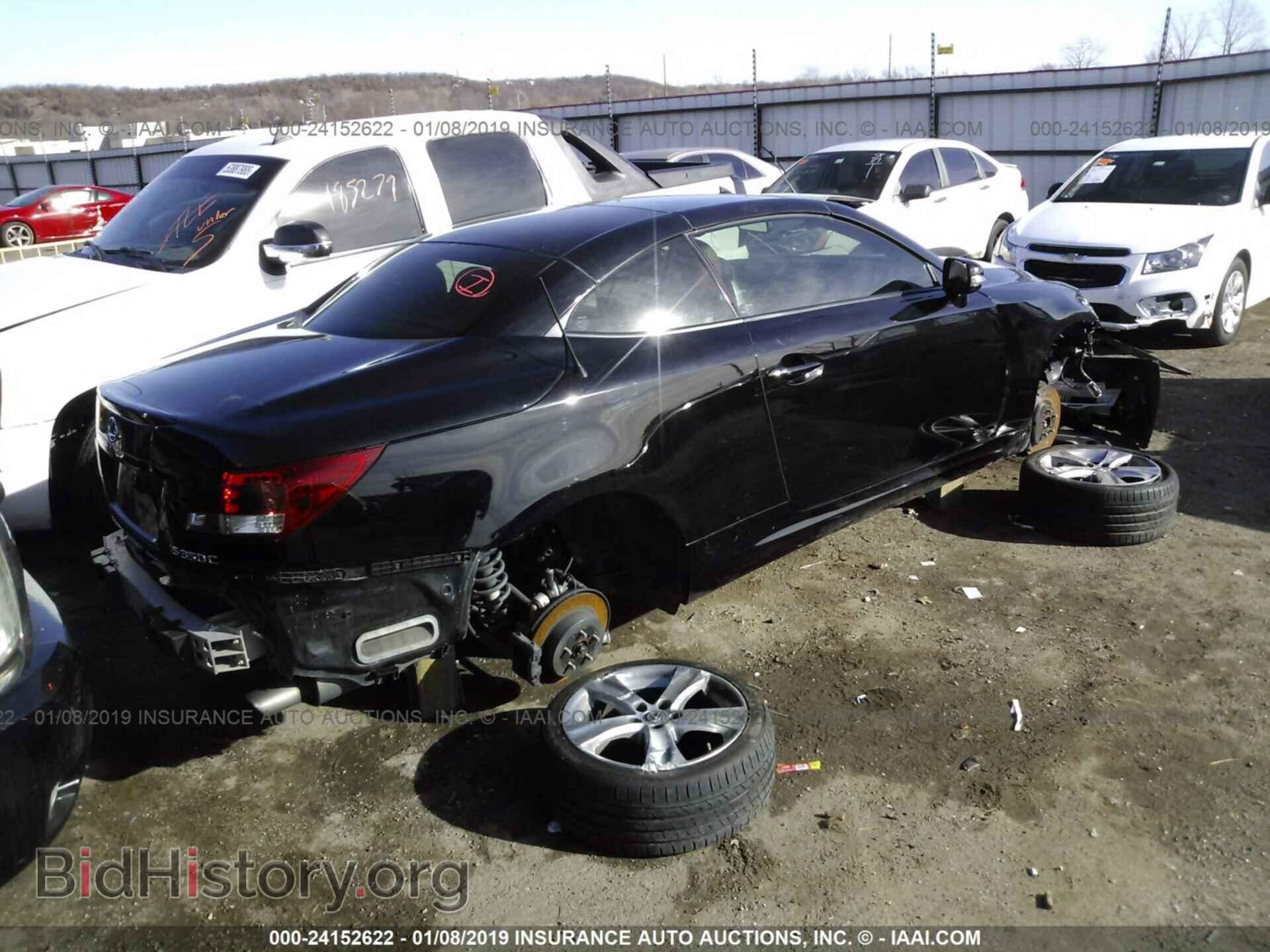 2012 LEXUS IS - VIN: JTHFE2C21C2507999 - Photo 4