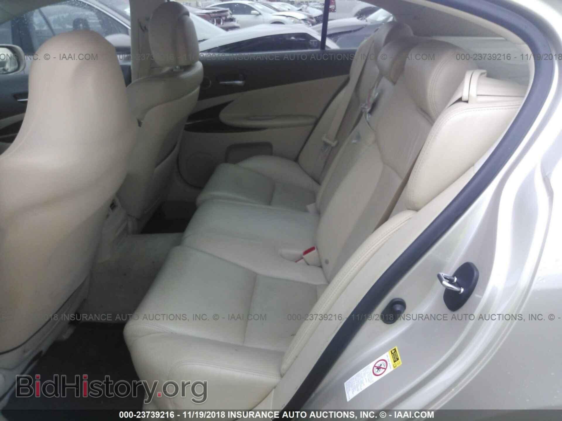 2010 LEXUS GS - VIN: JTHBE1KS9A0048756 - Фото 8