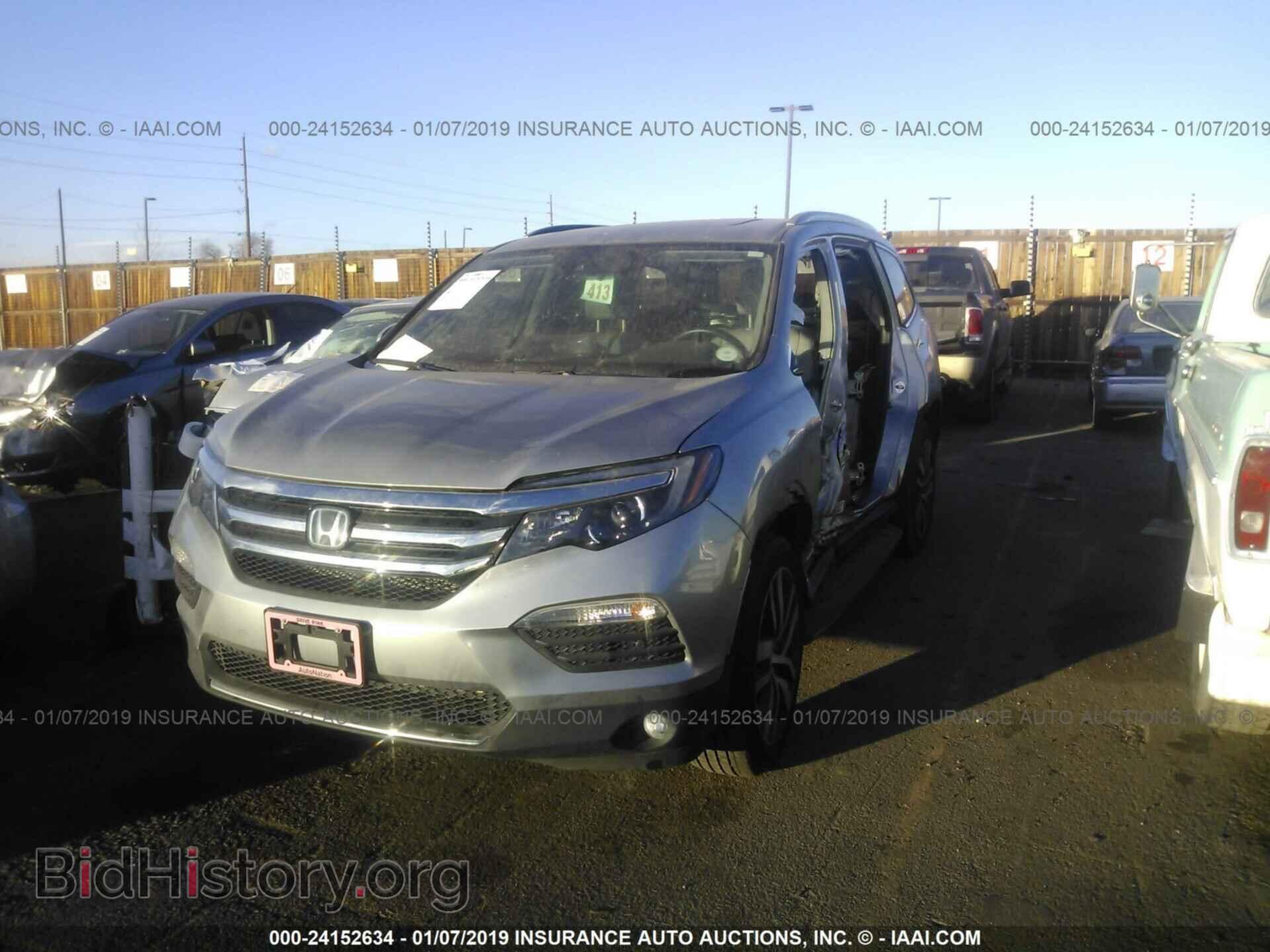2018 HONDA PILOT - VIN: 5FNYF6H93JB005641 - Фото 2