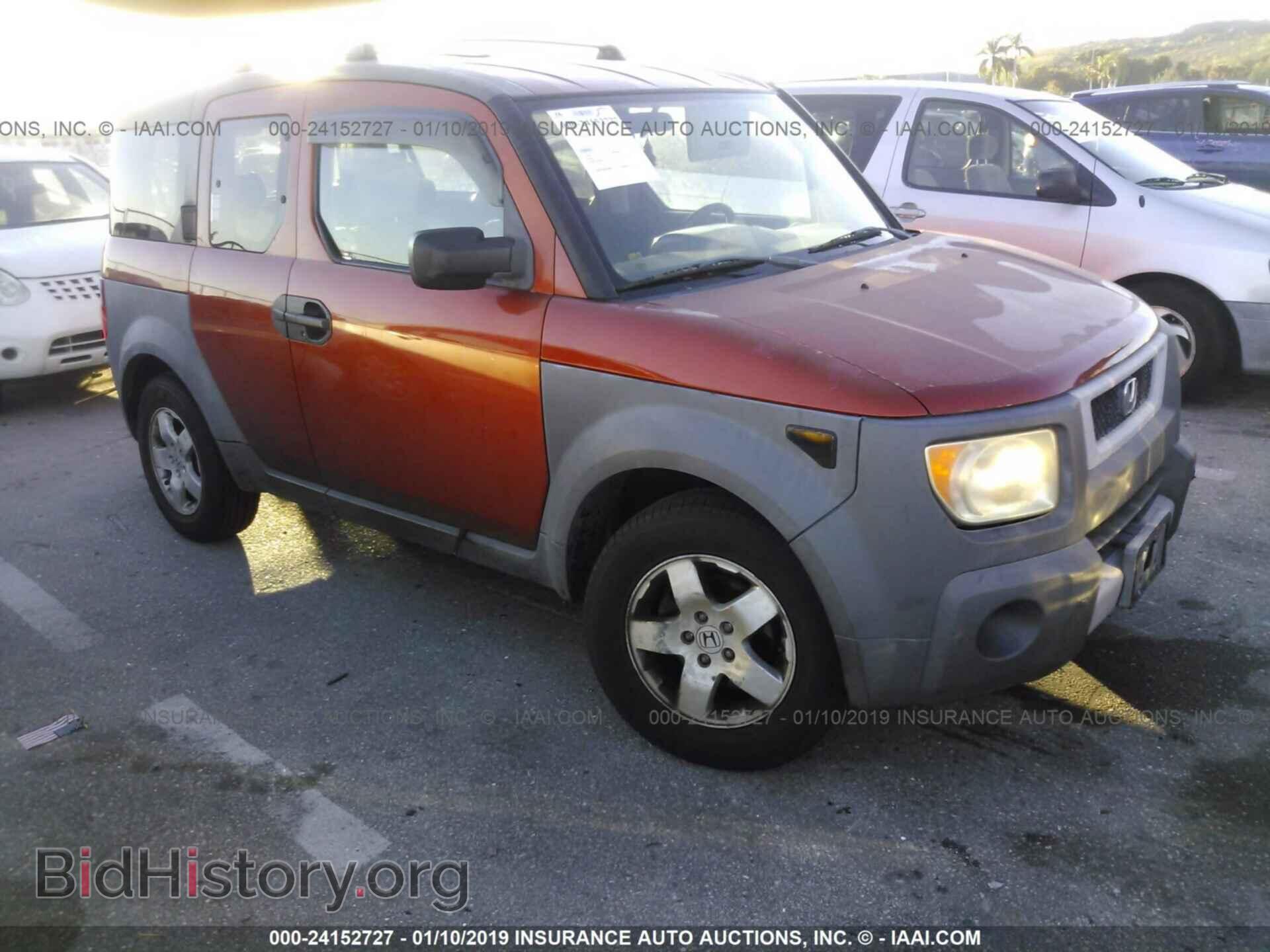 Фотография 5J6YH27503L040245 - HONDA ELEMENT 2003