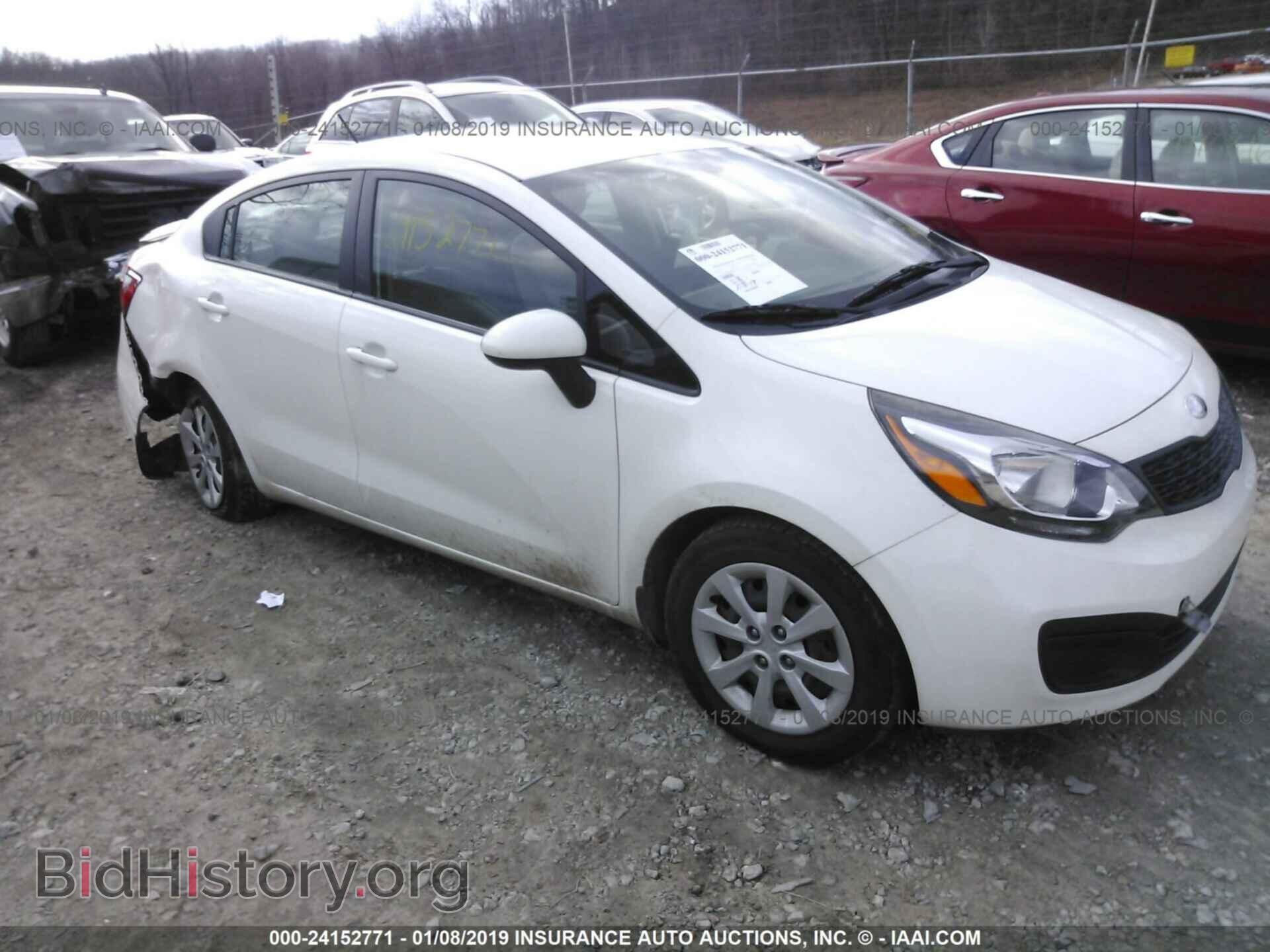 Photo KNADM4A30D6278466 - KIA RIO 2013