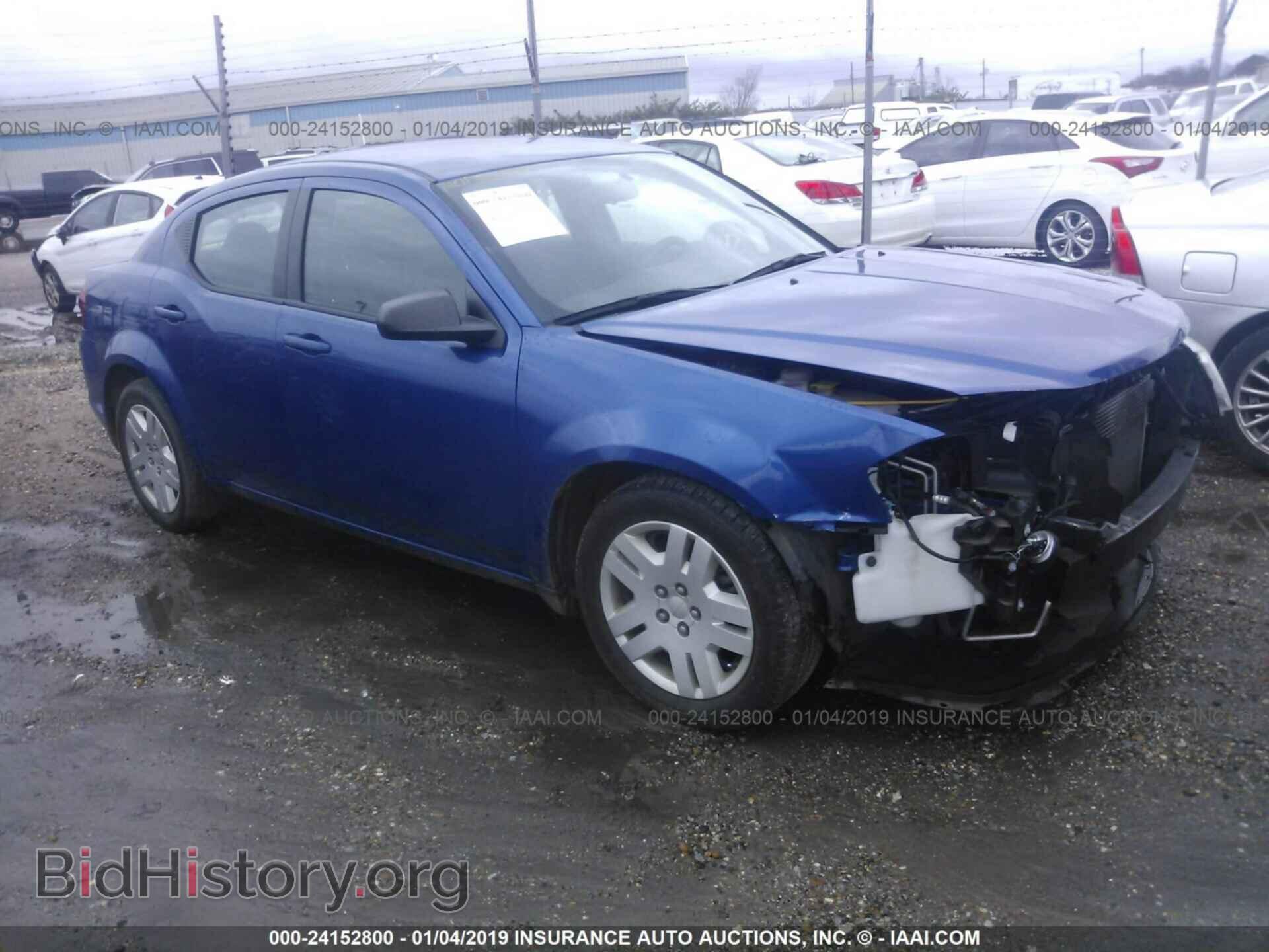 Photo 1C3CDZAB5EN202028 - DODGE AVENGER 2014