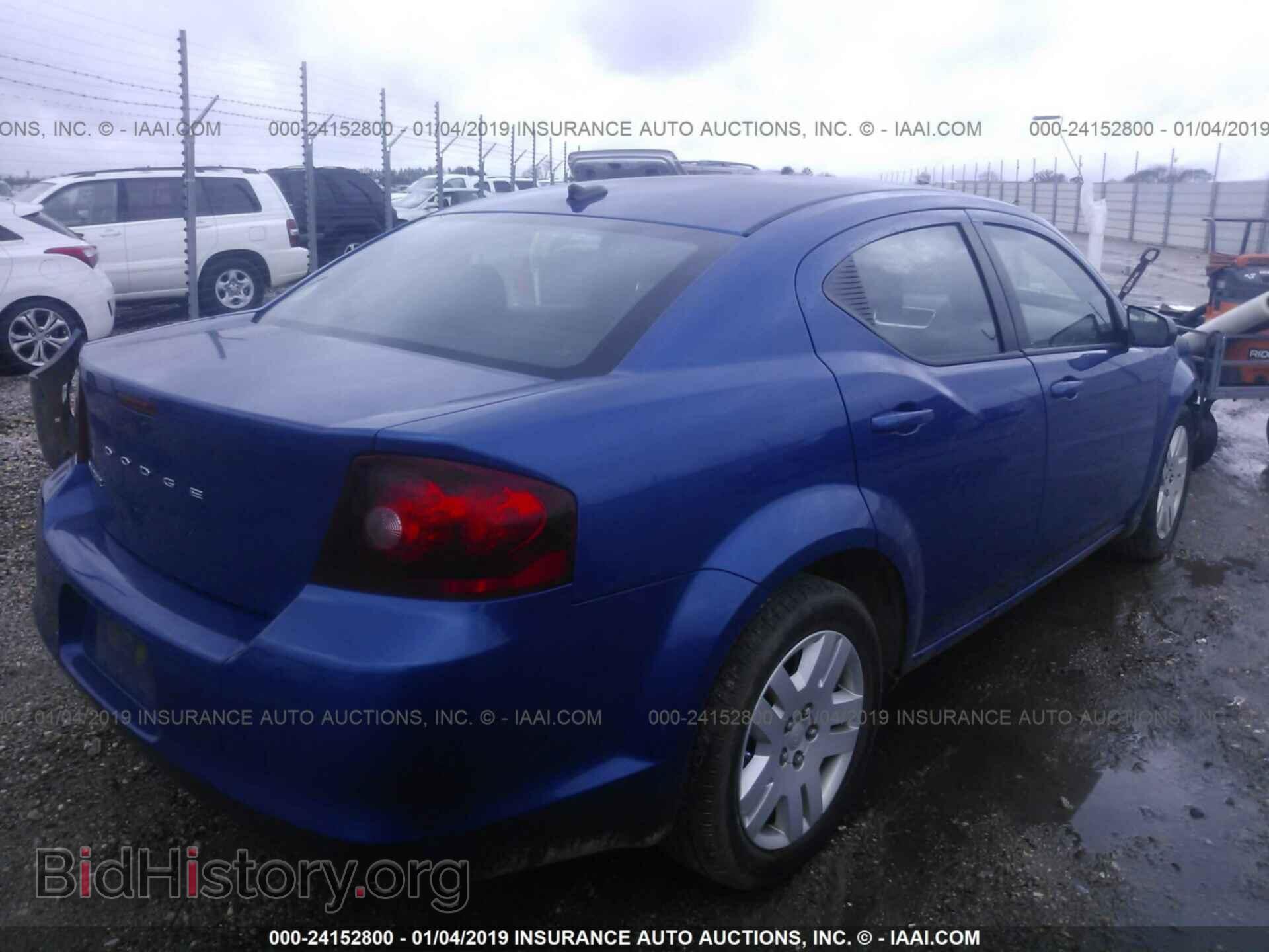 2014 DODGE AVENGER - VIN: 1C3CDZAB5EN202028 - Photo 4