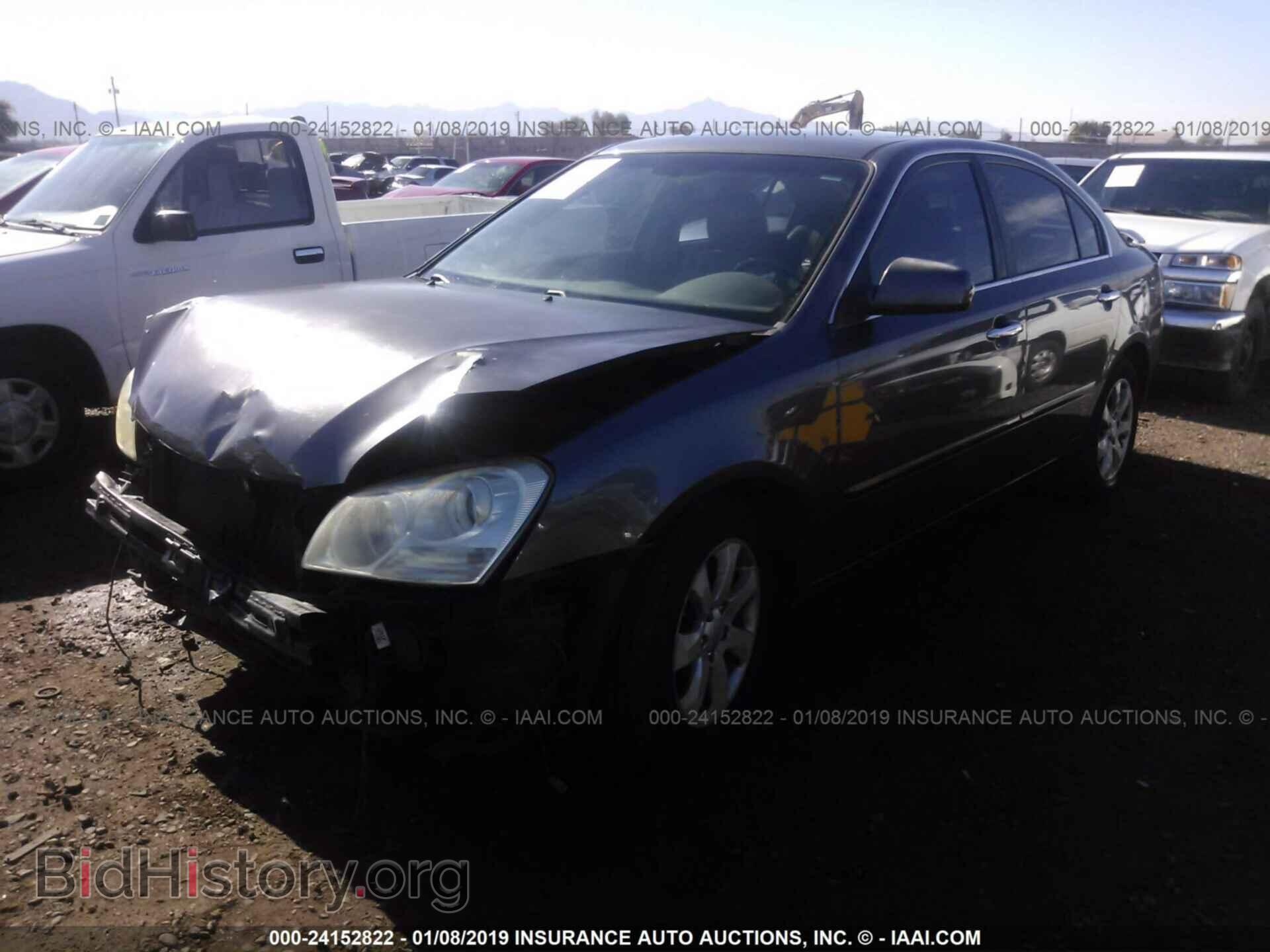 2007 KIA OPTIMA - VIN: KNAGE124475123512 - Фото 2