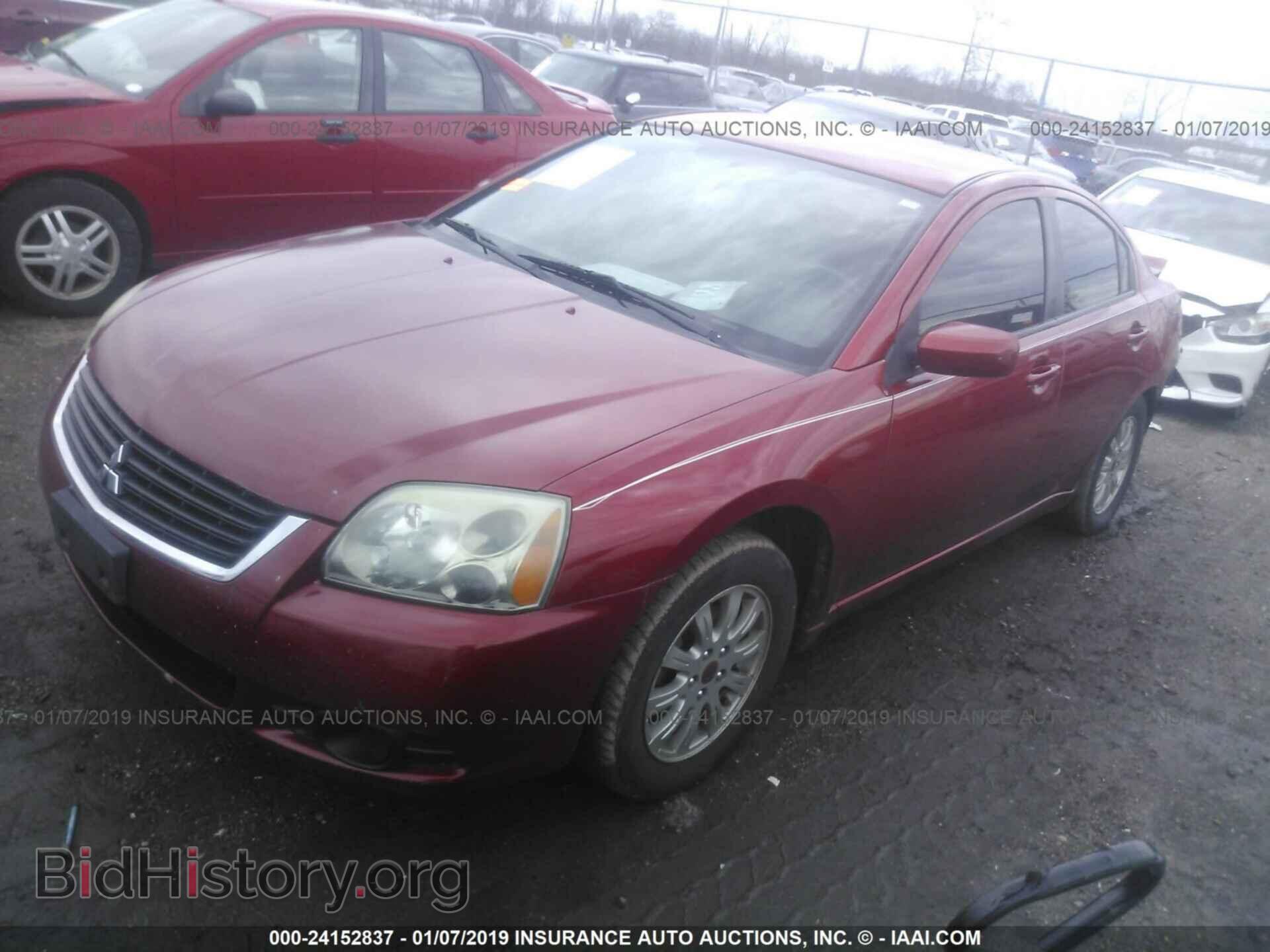 2009 MITSUBISHI GALANT - VIN: 4A3AB36F19E012666 - Фото 2