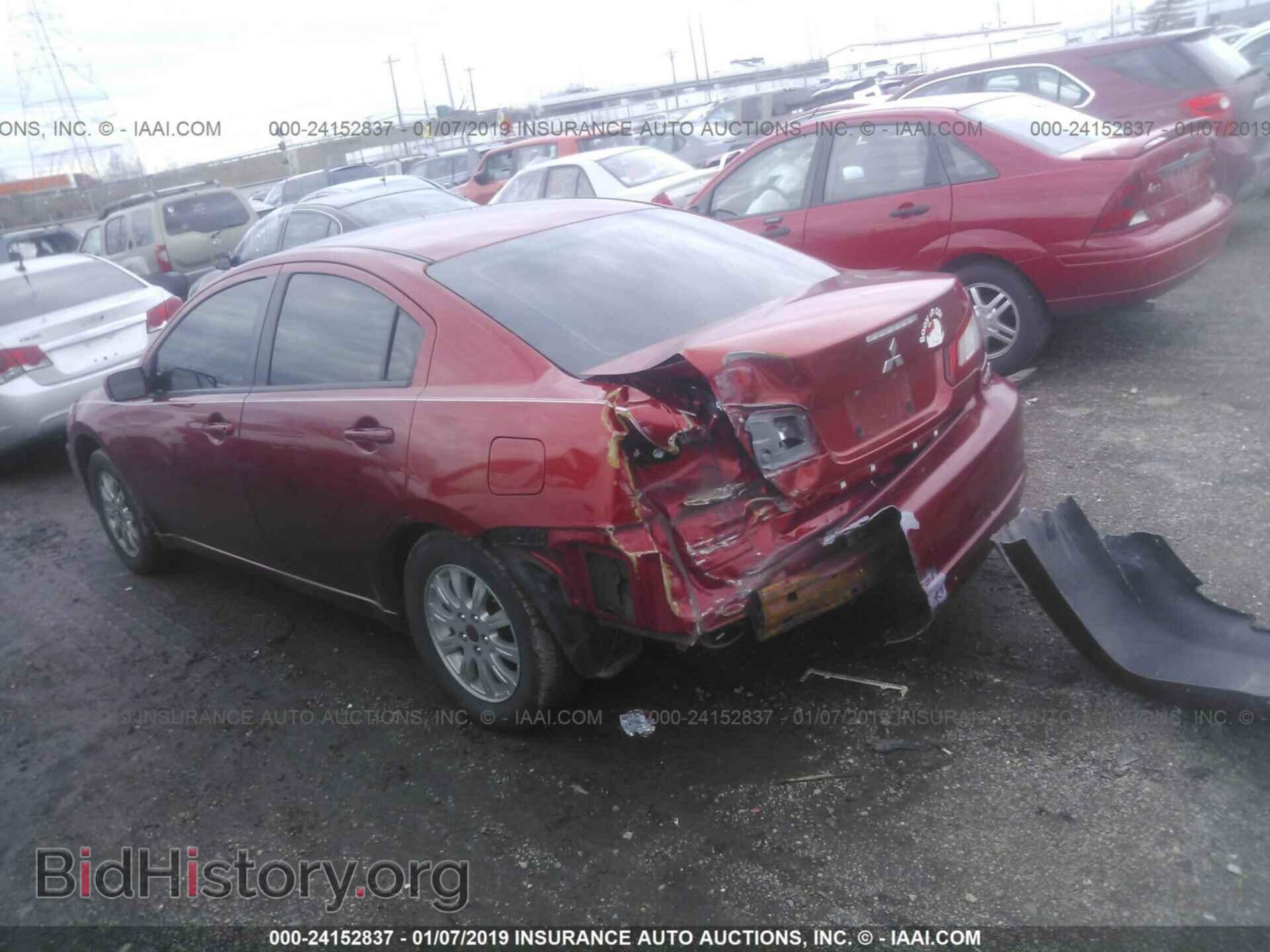 2009 MITSUBISHI GALANT - VIN: 4A3AB36F19E012666 - Фото 3