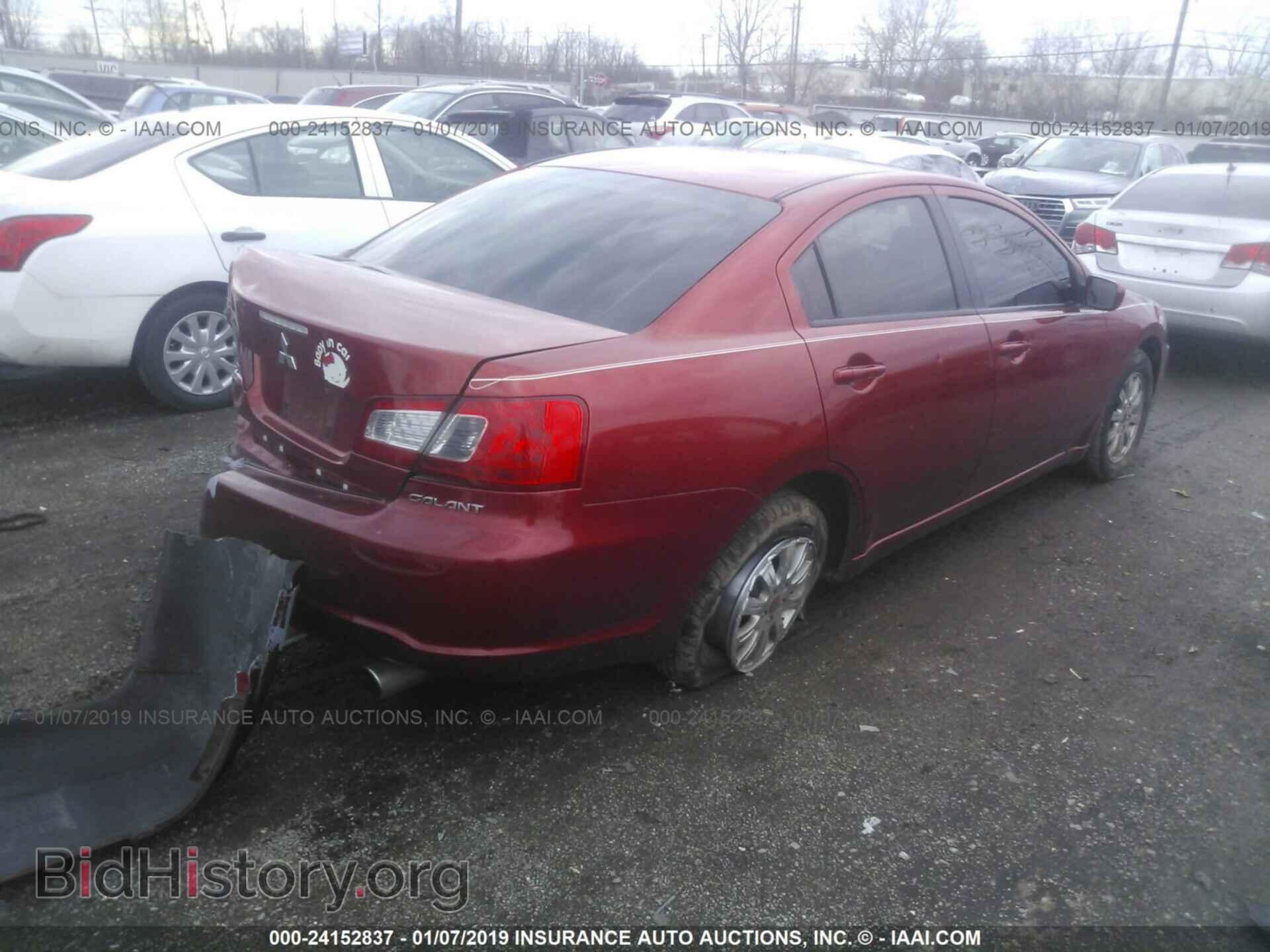 2009 MITSUBISHI GALANT - VIN: 4A3AB36F19E012666 - Фото 4