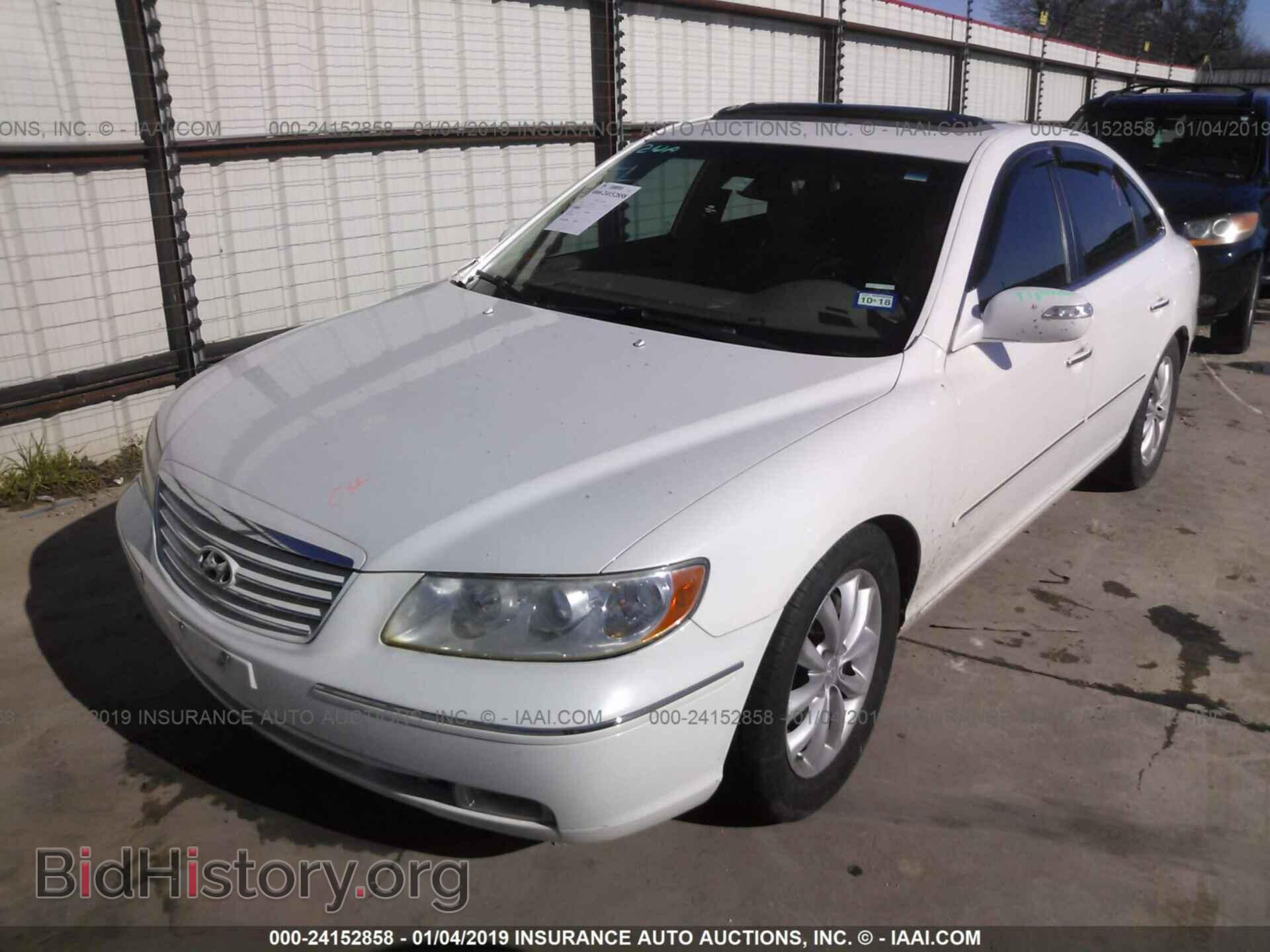 2007 HYUNDAI AZERA - VIN: KMHFC46F67A226483 - Фото 2