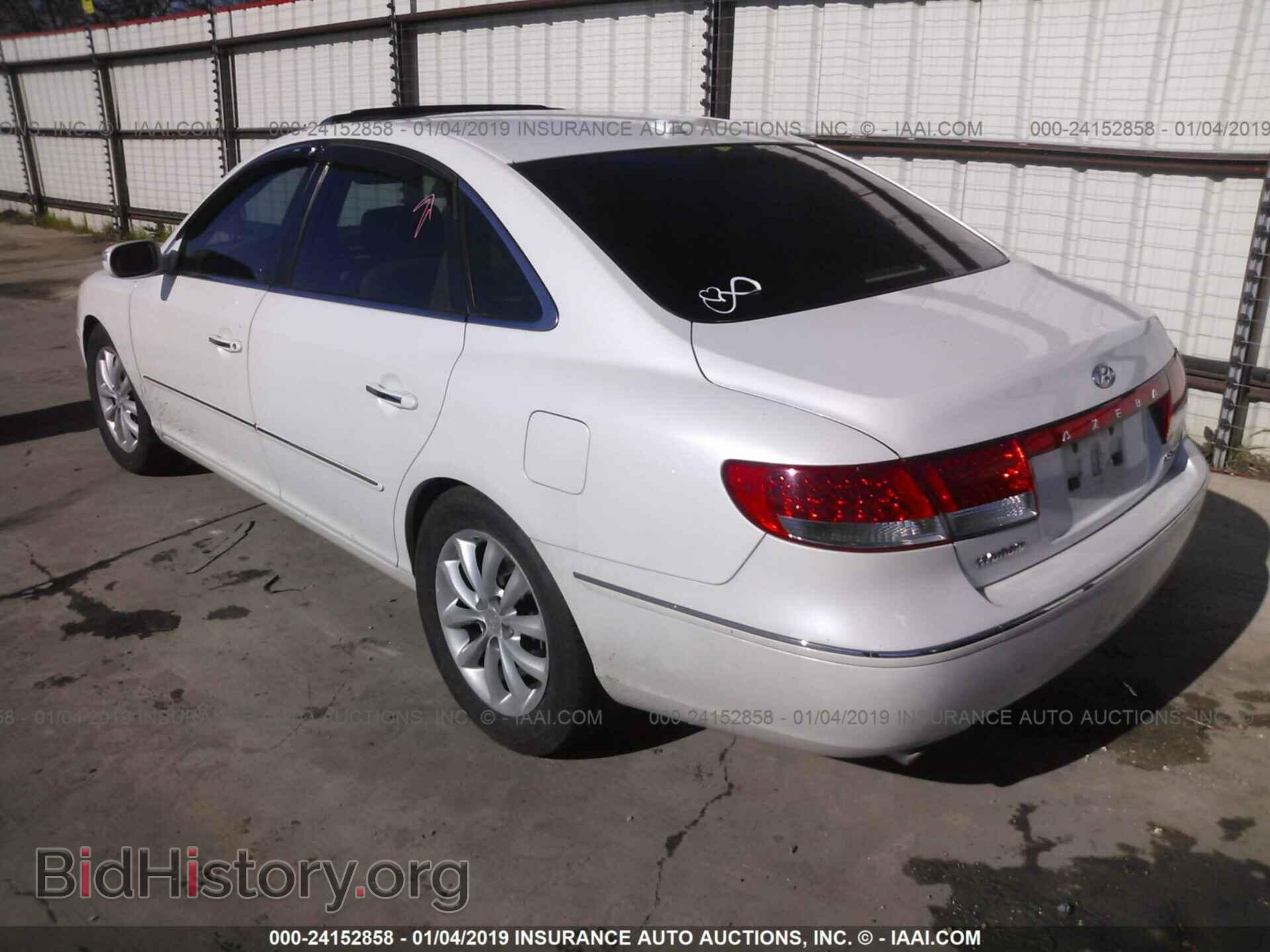 2007 HYUNDAI AZERA - VIN: KMHFC46F67A226483 - Фото 3