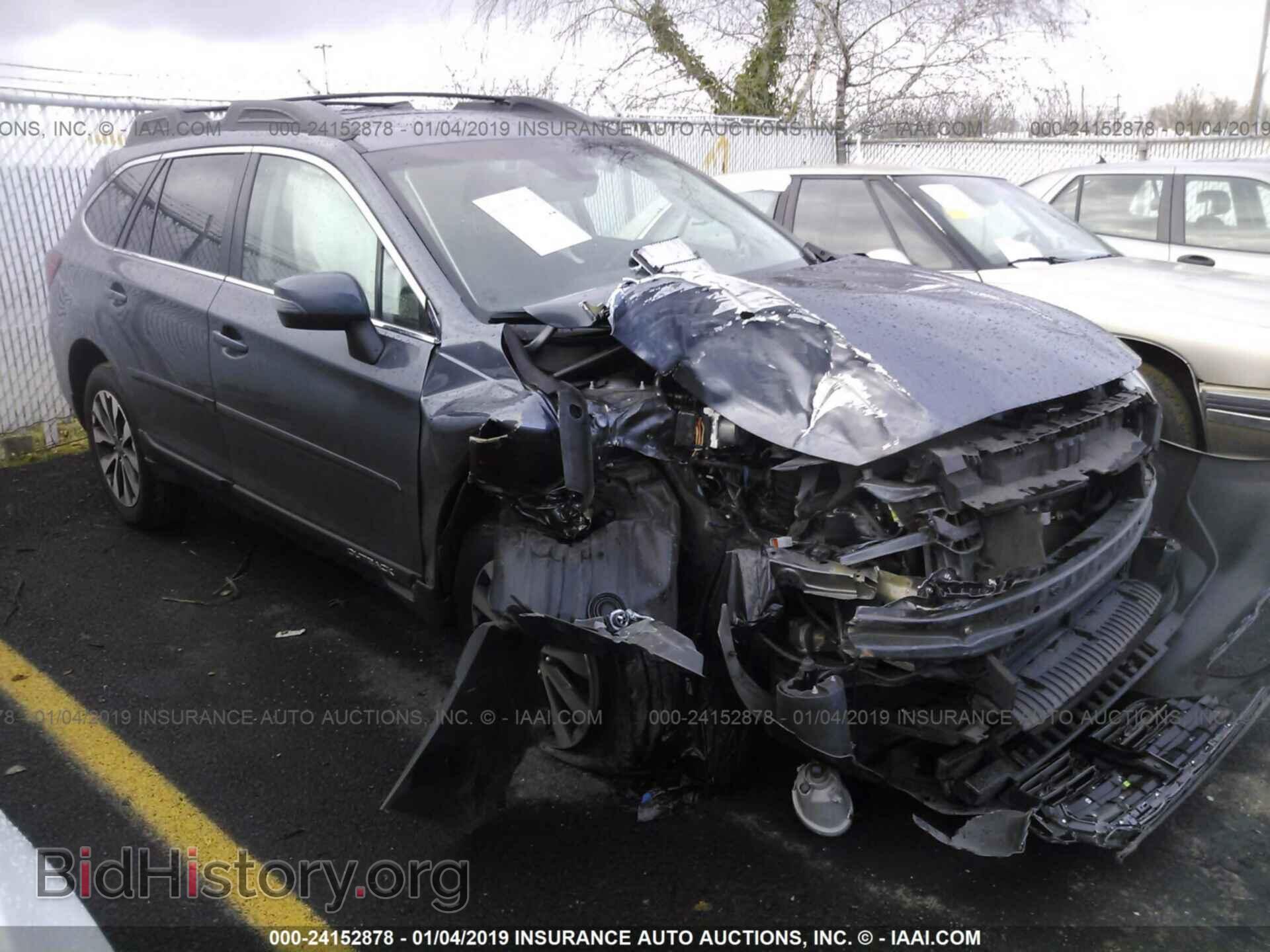 Фотография 4S4BSANC6H3248576 - SUBARU OUTBACK 2017