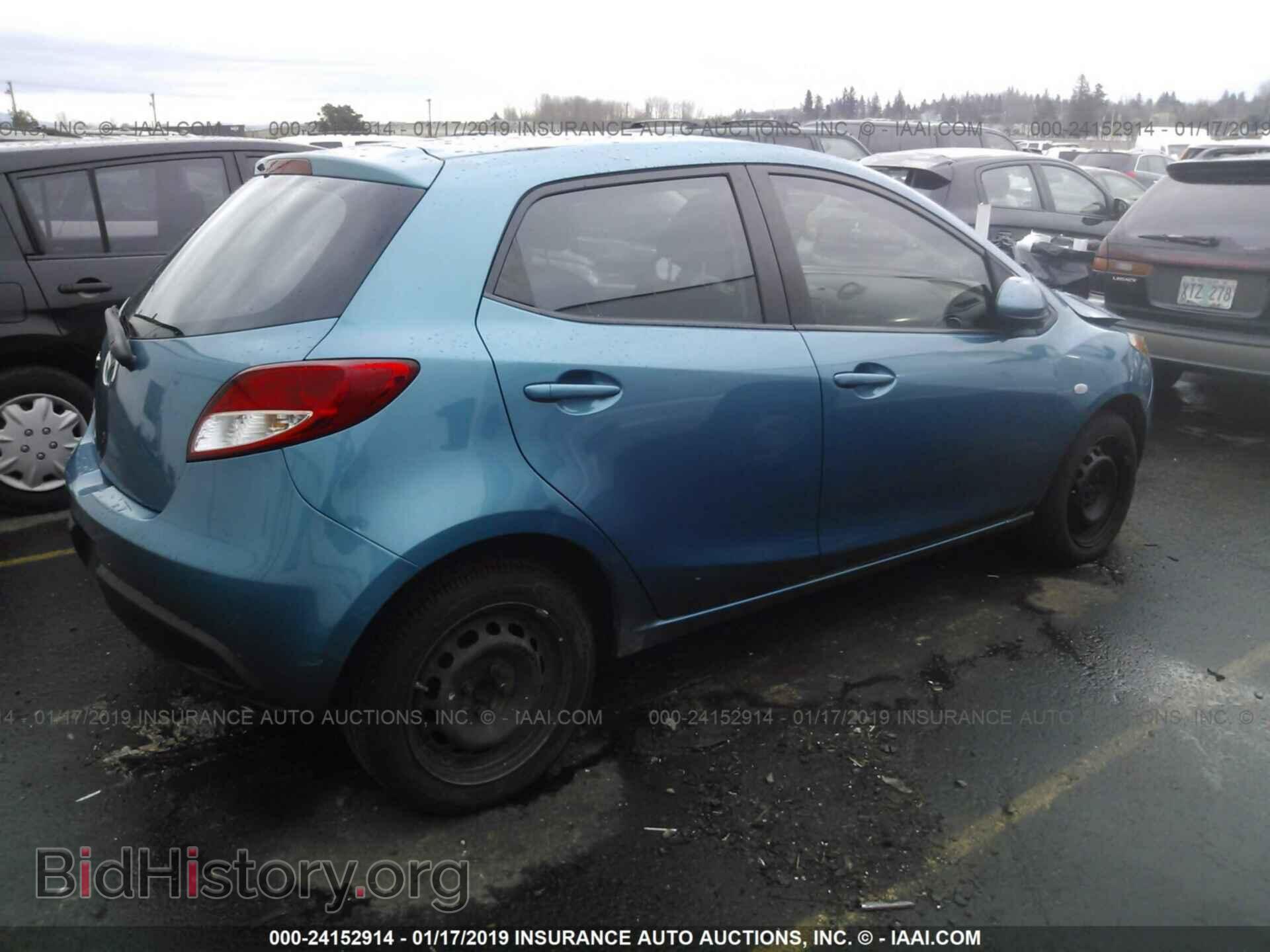2011 MAZDA MAZDA2 - VIN: JM1DE1HY4B0115142 - Фото 4