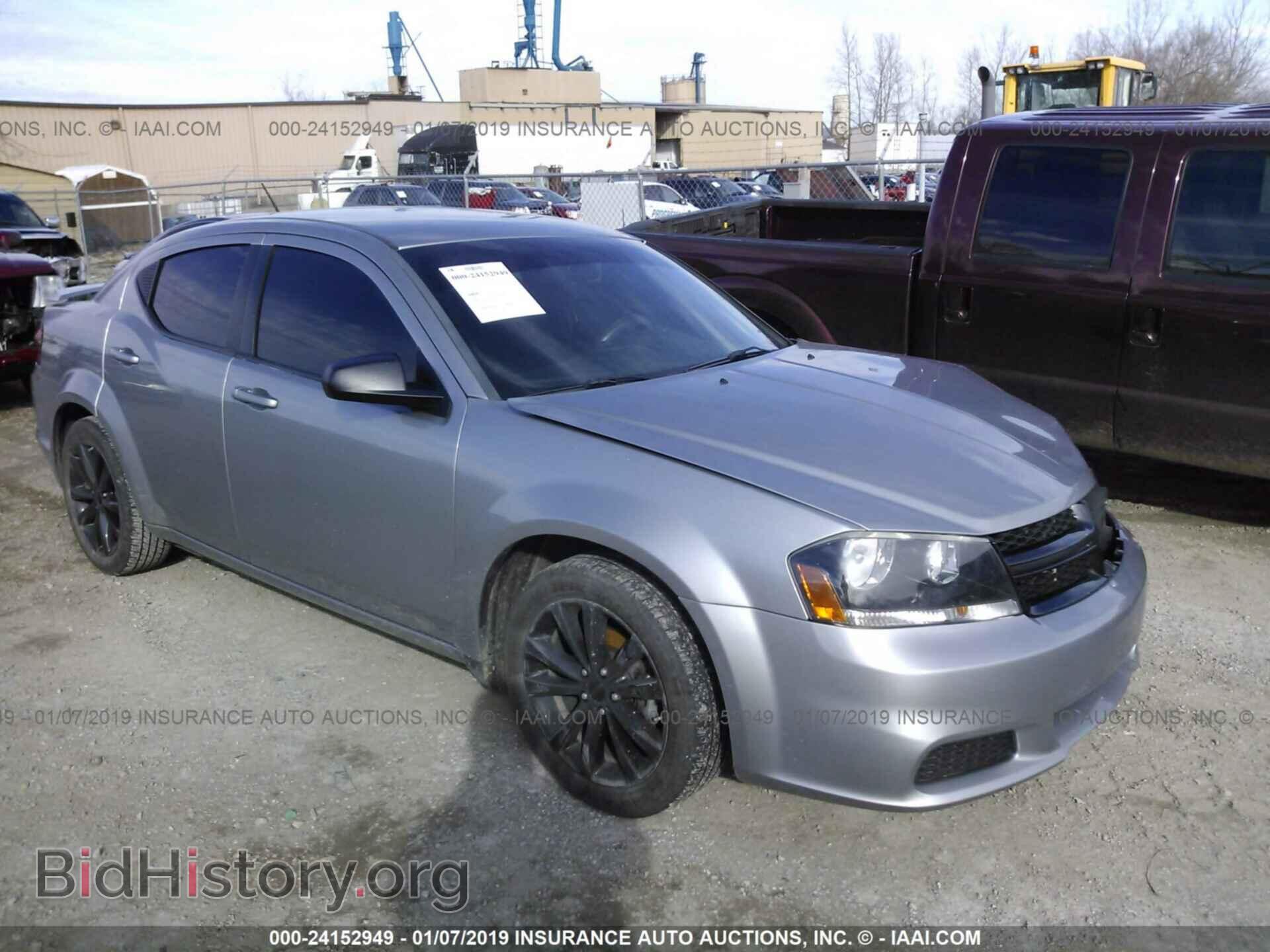 Фотография 1C3CDZAB7EN189038 - DODGE AVENGER 2014