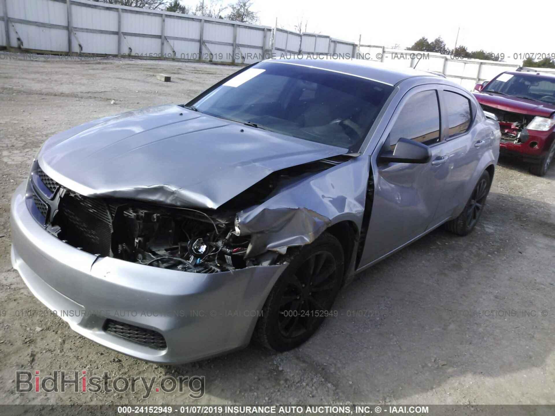 2014 DODGE AVENGER - VIN: 1C3CDZAB7EN189038 - Фото 2