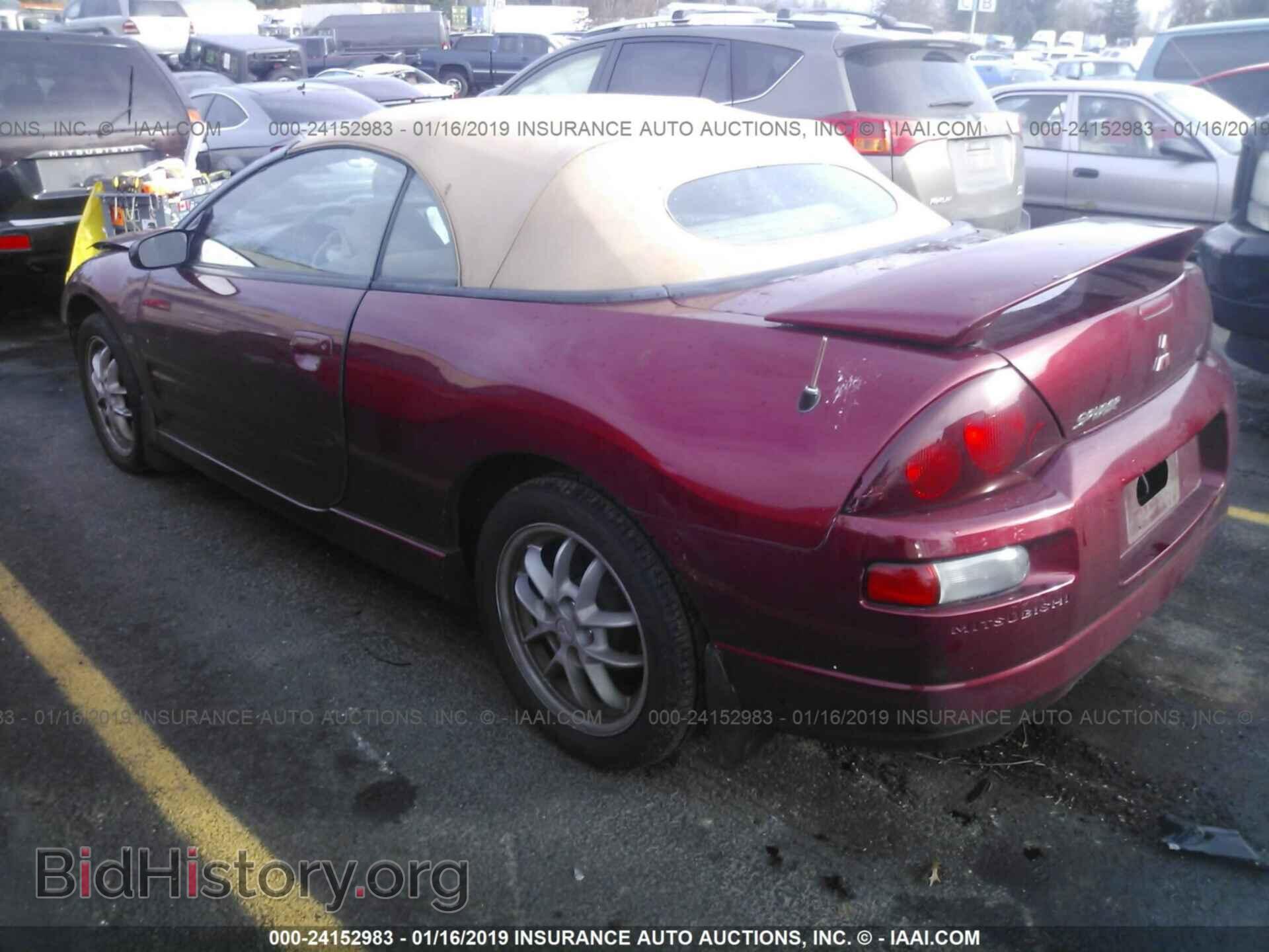 2001 MITSUBISHI ECLIPSE - VIN: 4A3AE85H91E192846 - Photo 3