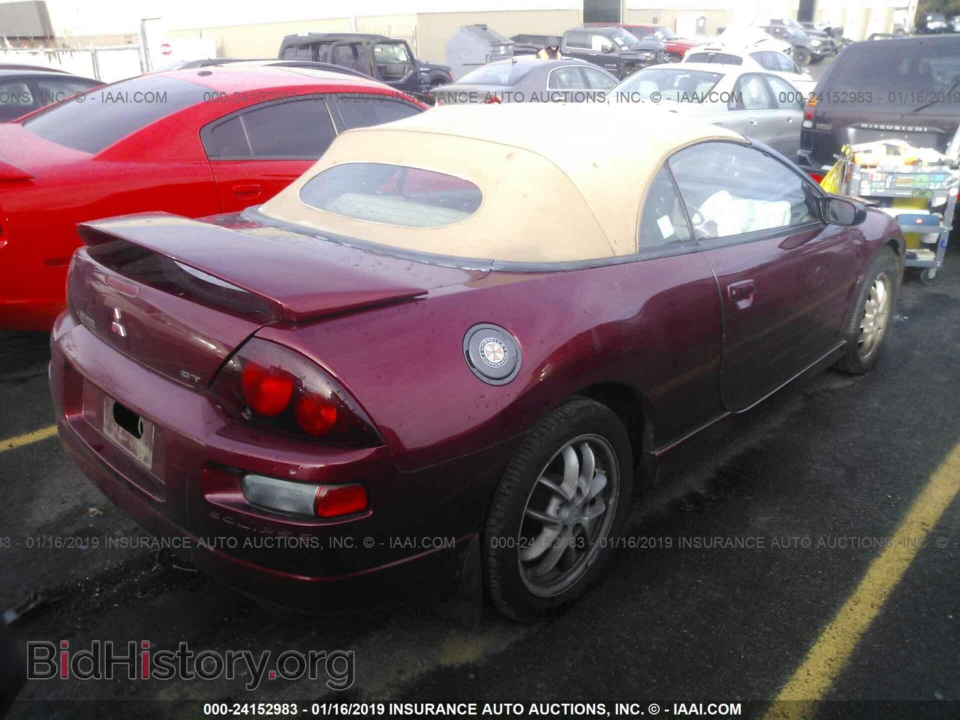 2001 MITSUBISHI ECLIPSE - VIN: 4A3AE85H91E192846 - Photo 4
