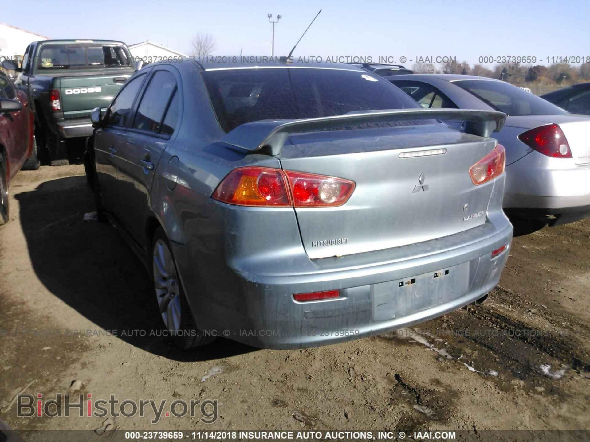 2008 MITSUBISHI LANCER - VIN: JA3AU86U08U025405 - Фото 3