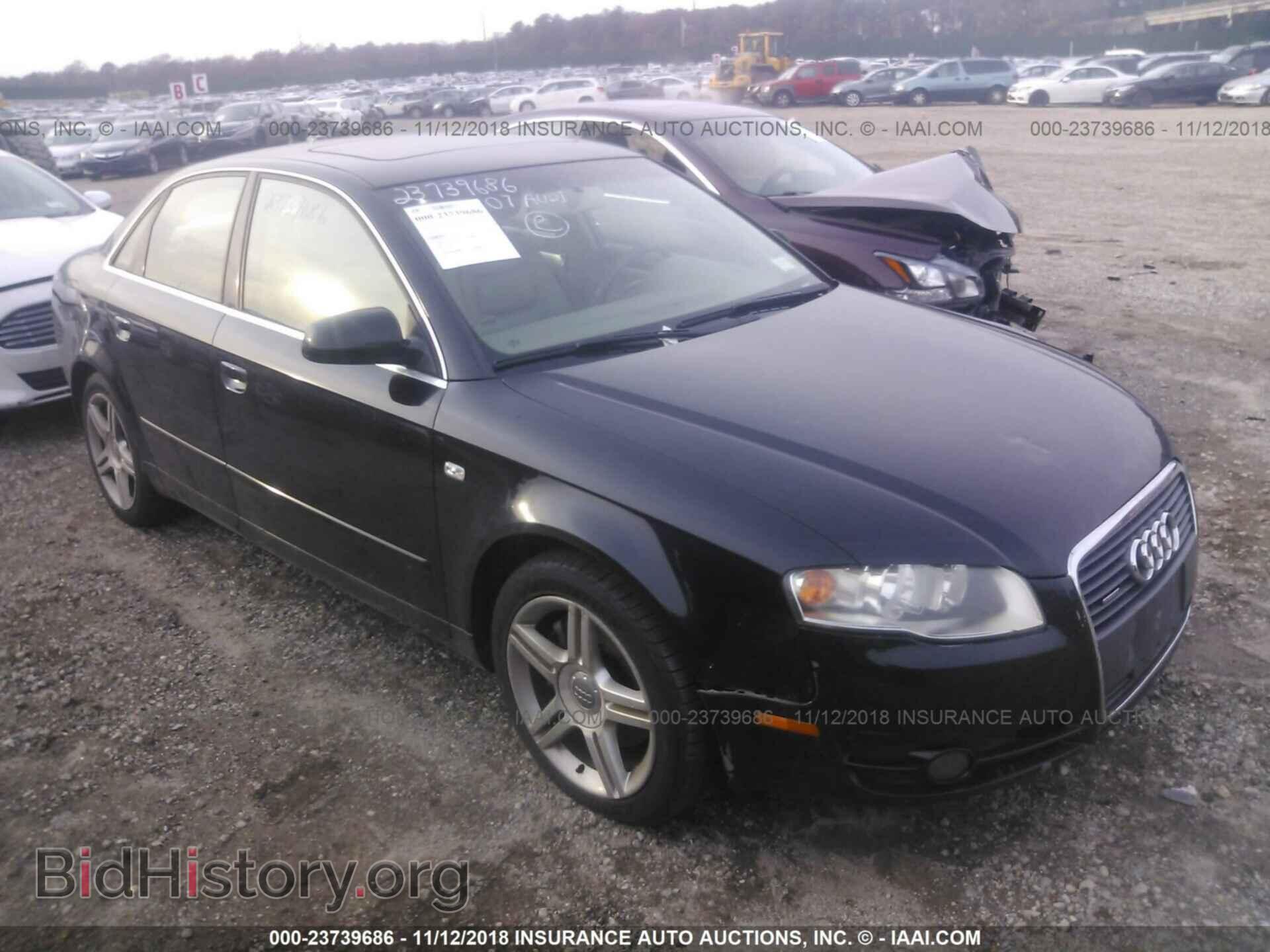 Photo WAUDF78E87A153963 - AUDI A4 2007