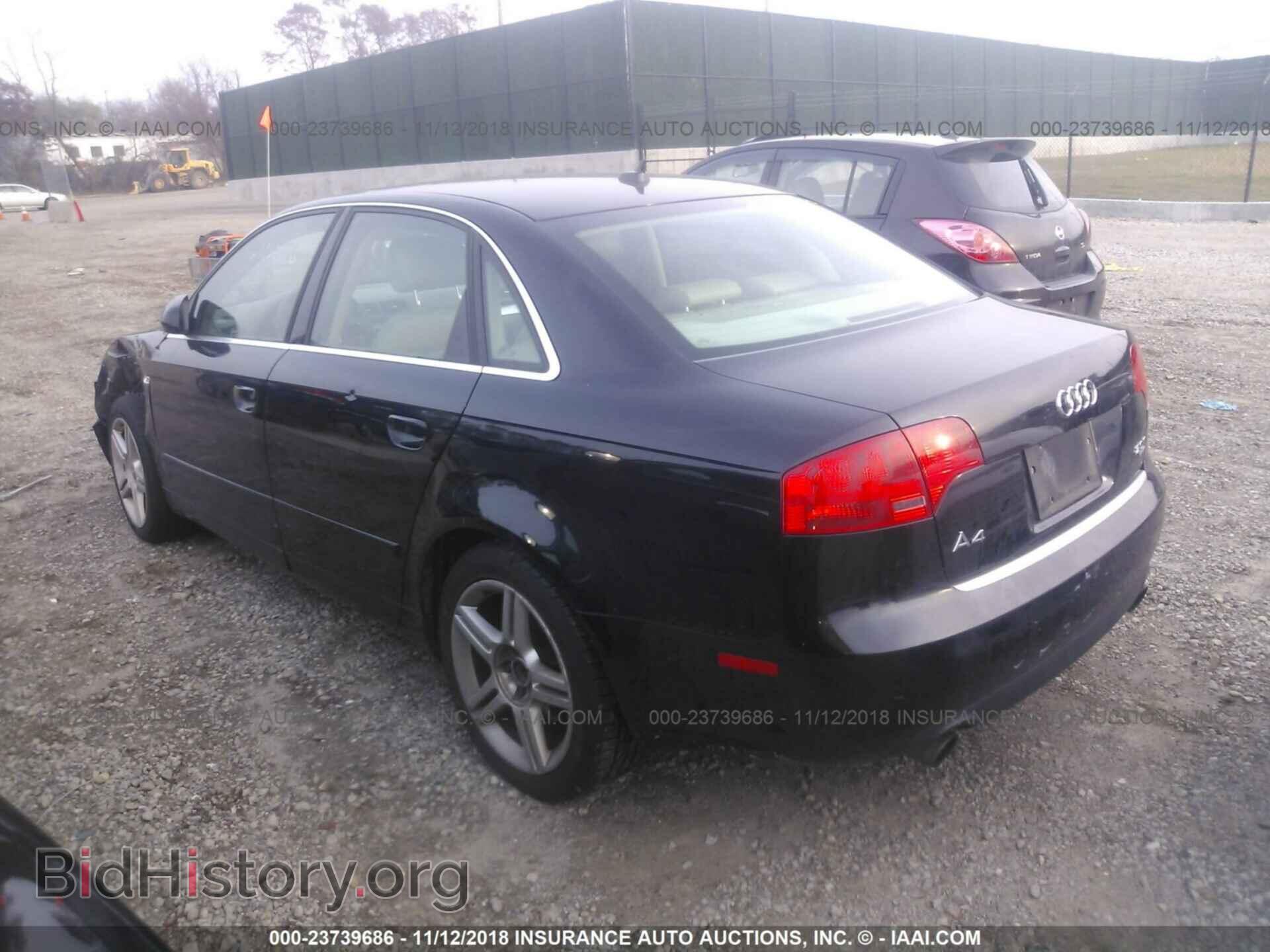 2007 AUDI A4 - VIN: WAUDF78E87A153963 - Photo 3
