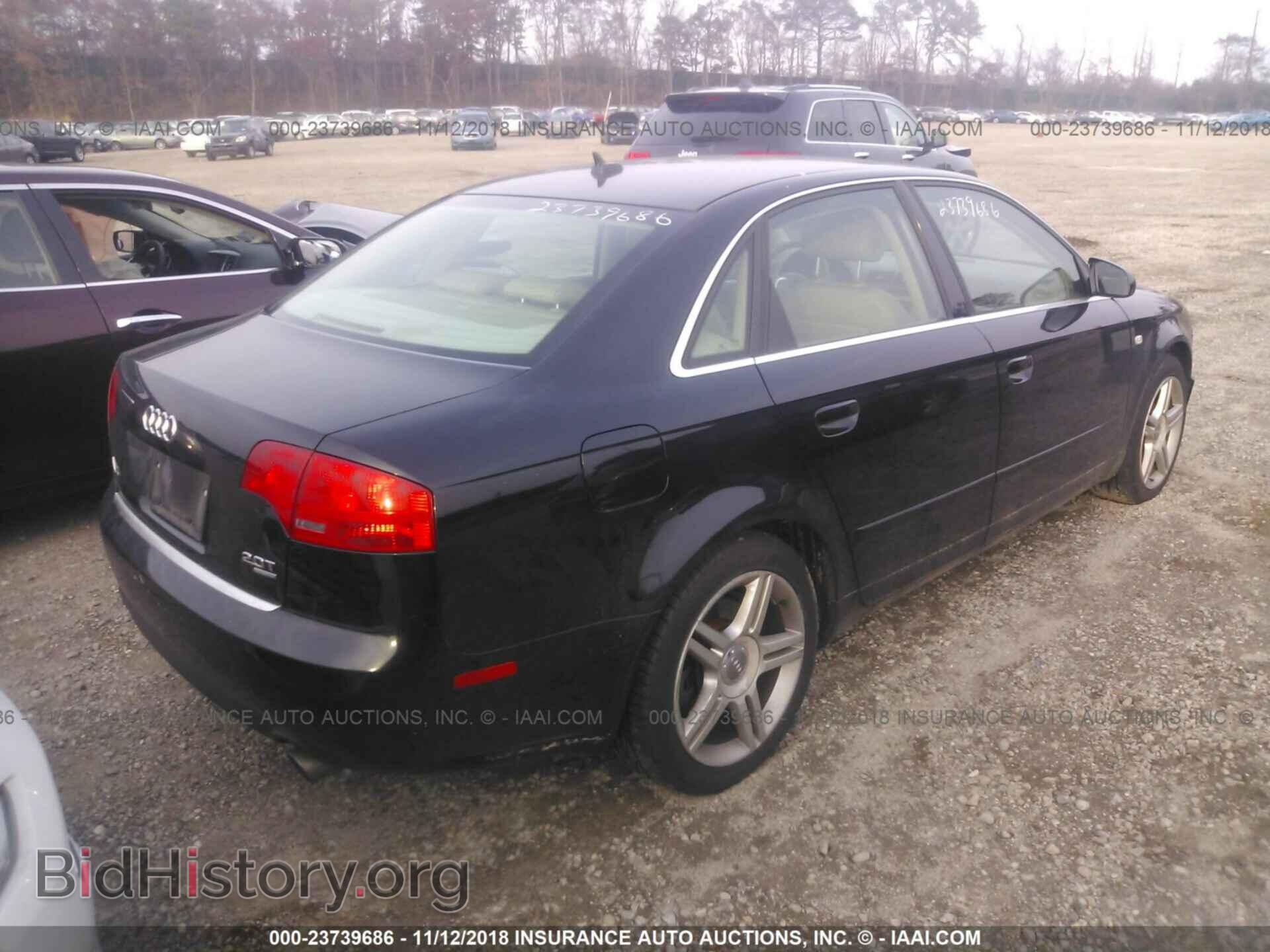 2007 AUDI A4 - VIN: WAUDF78E87A153963 - Photo 4