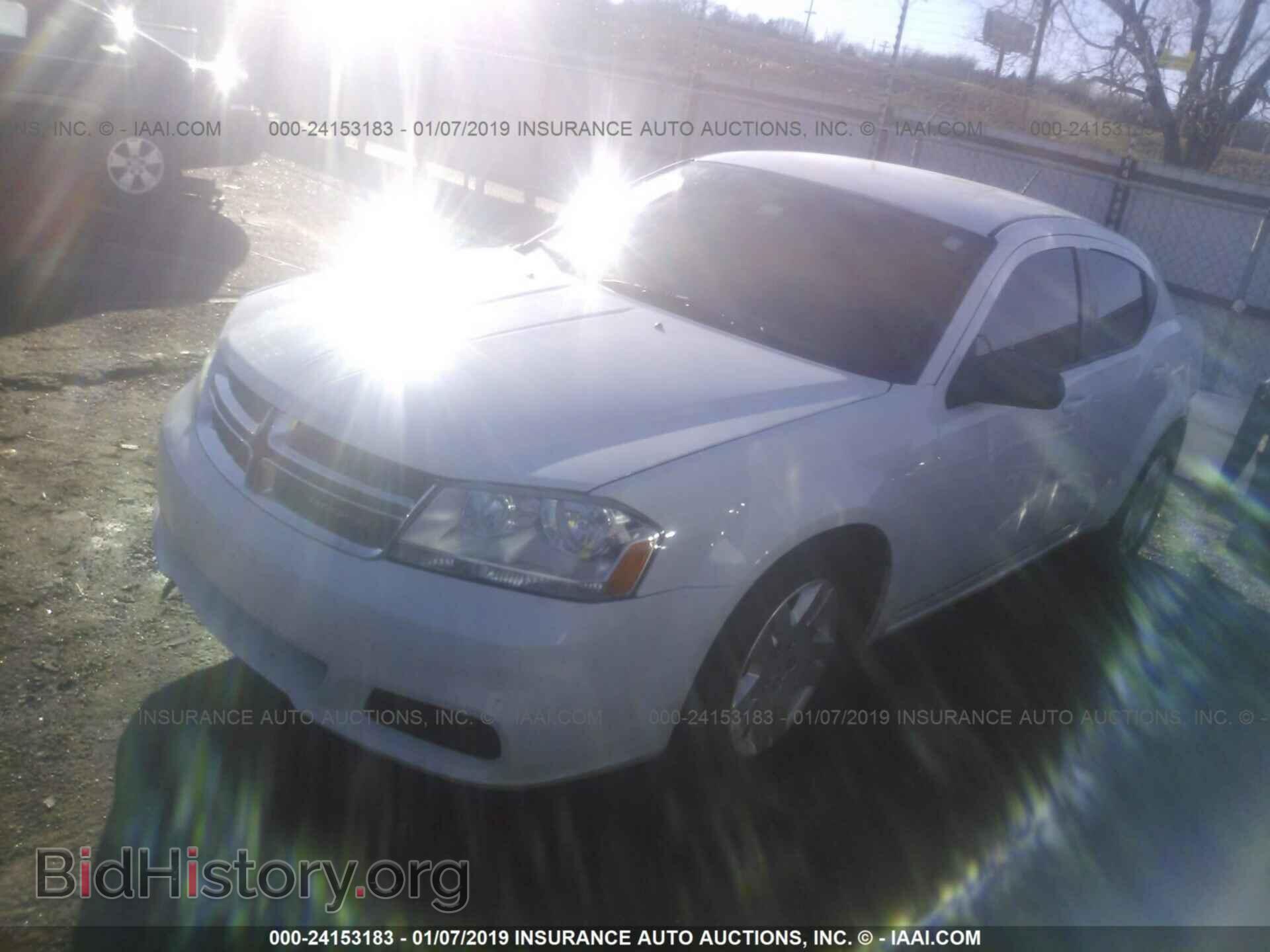 2014 DODGE AVENGER - VIN: 1C3CDZAG1EN174613 - Фото 2
