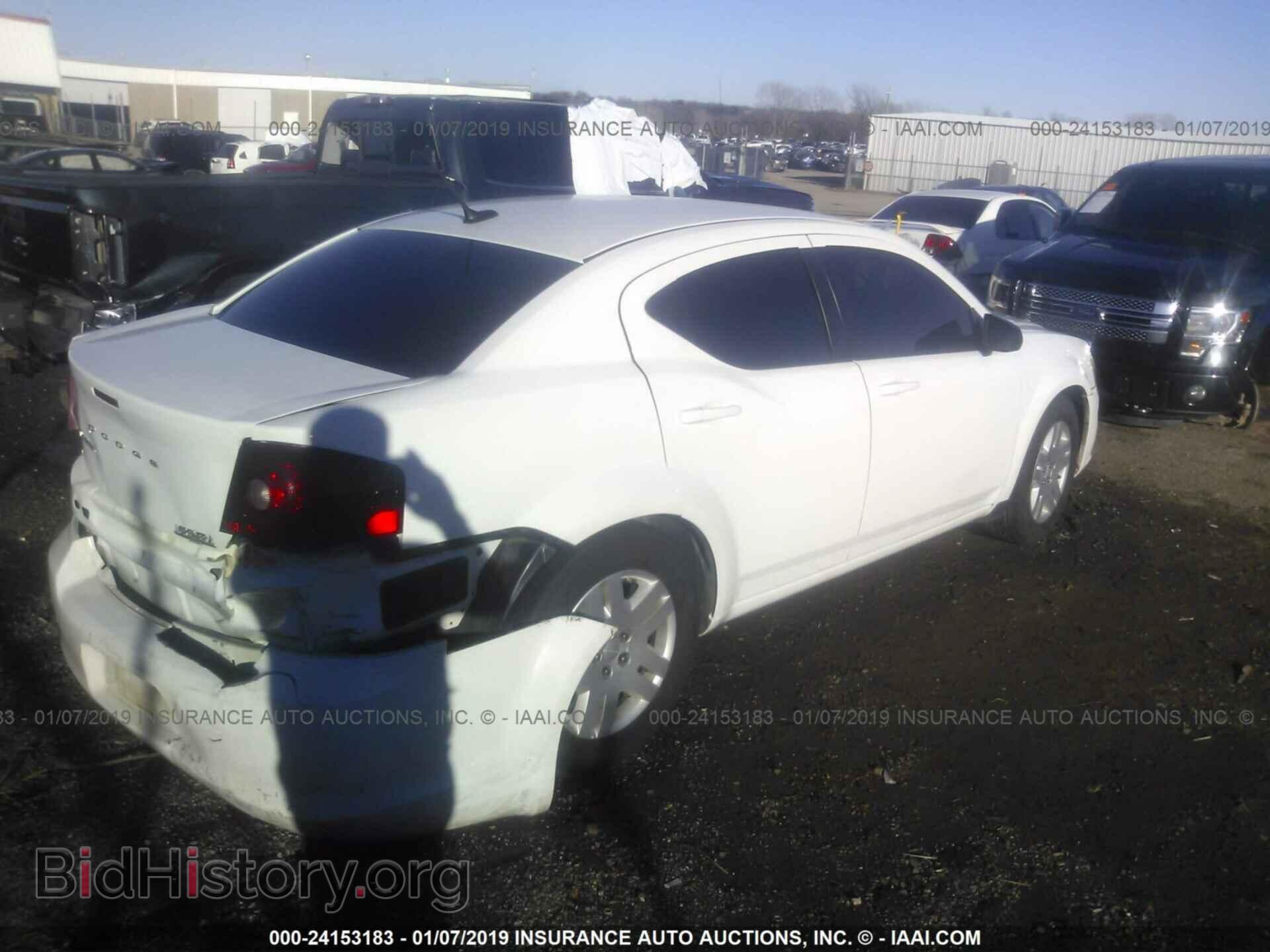 2014 DODGE AVENGER - VIN: 1C3CDZAG1EN174613 - Фото 4