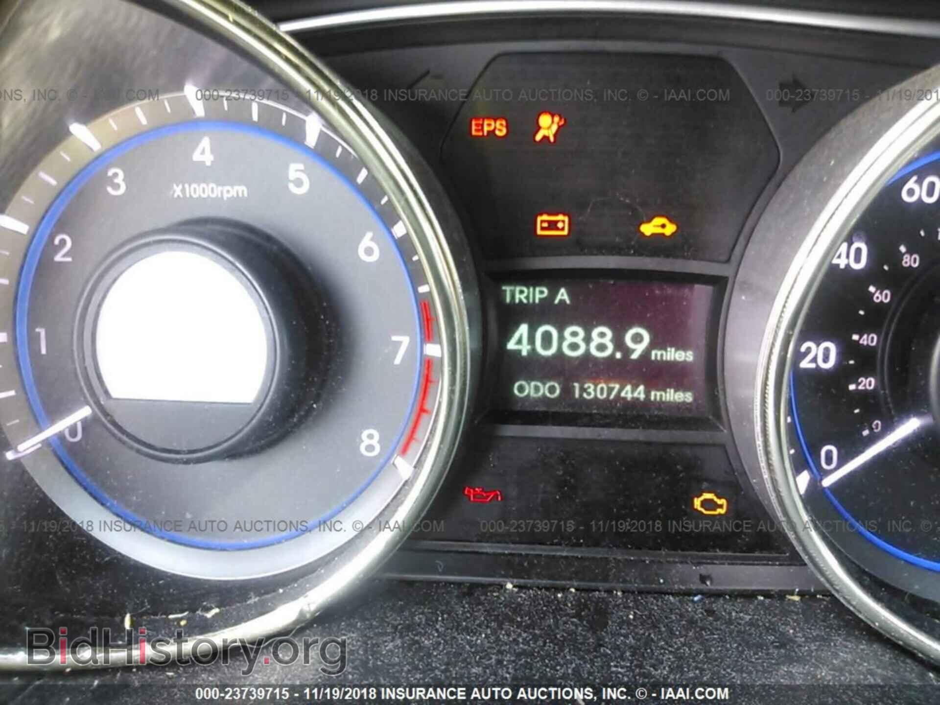 2012 HYUNDAI SONATA - VIN: 5NPEC4AC2CH466338 - Фото 7