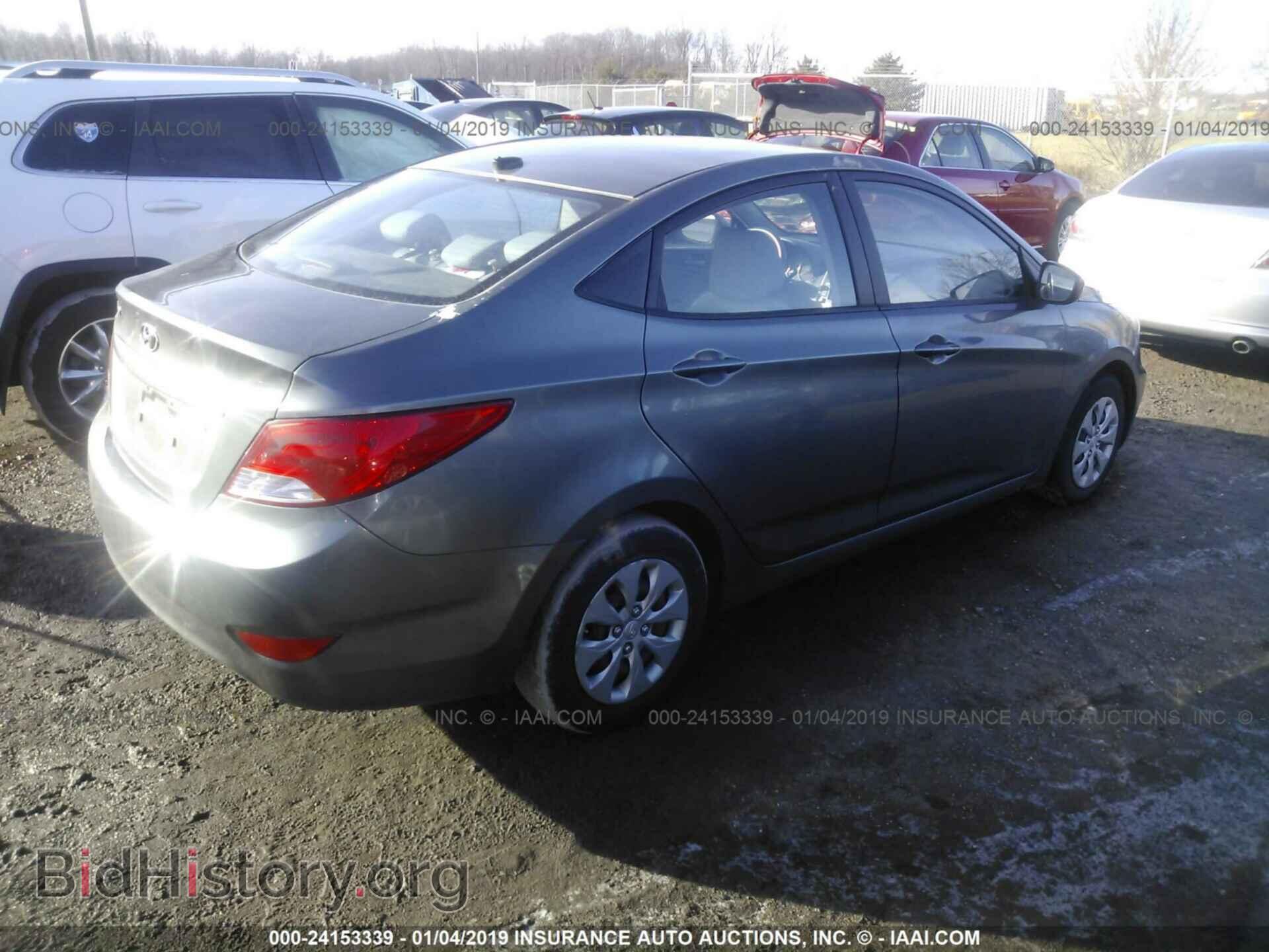 2015 HYUNDAI ACCENT - VIN: KMHCT4AE5FU794125 - Фото 4