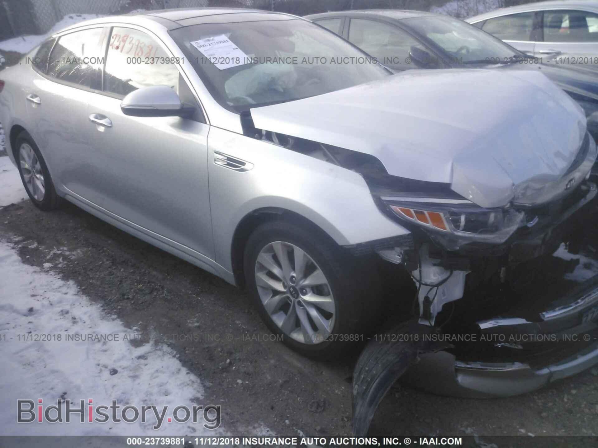 Photo 5XXGU4L37GG010758 - KIA OPTIMA 2016