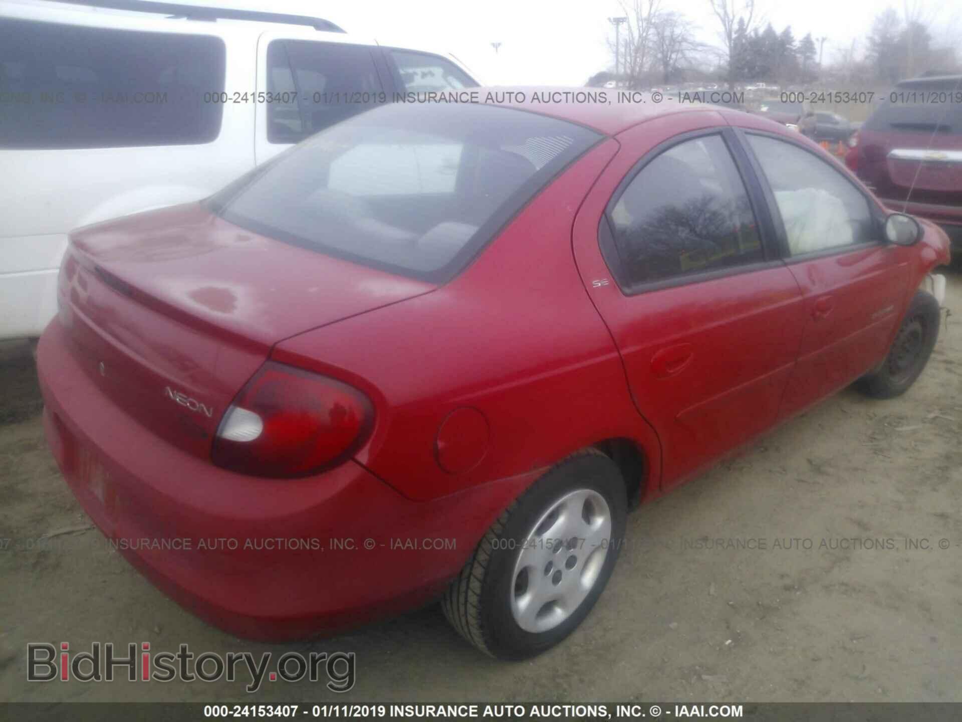 2001 DODGE NEON - VIN: 1B3ES46C41D301052 - Photo 4