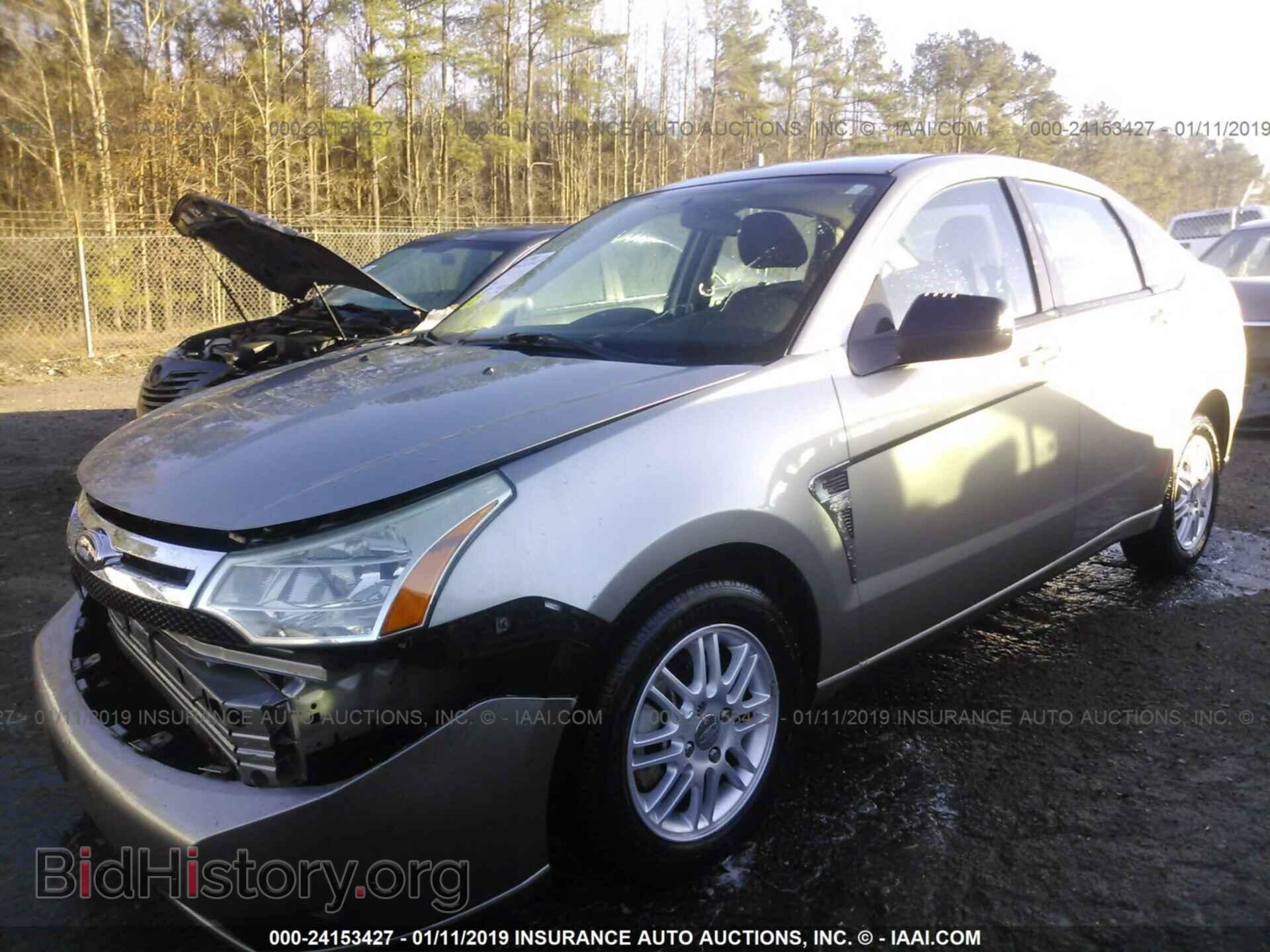2008 FORD FOCUS - VIN: 1FAHP35N98W204363 - Фото 2