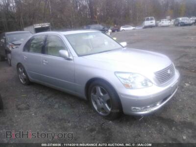 2006 Lexus LS, серебристый — VIN JTHBN36F065033792, IAAI