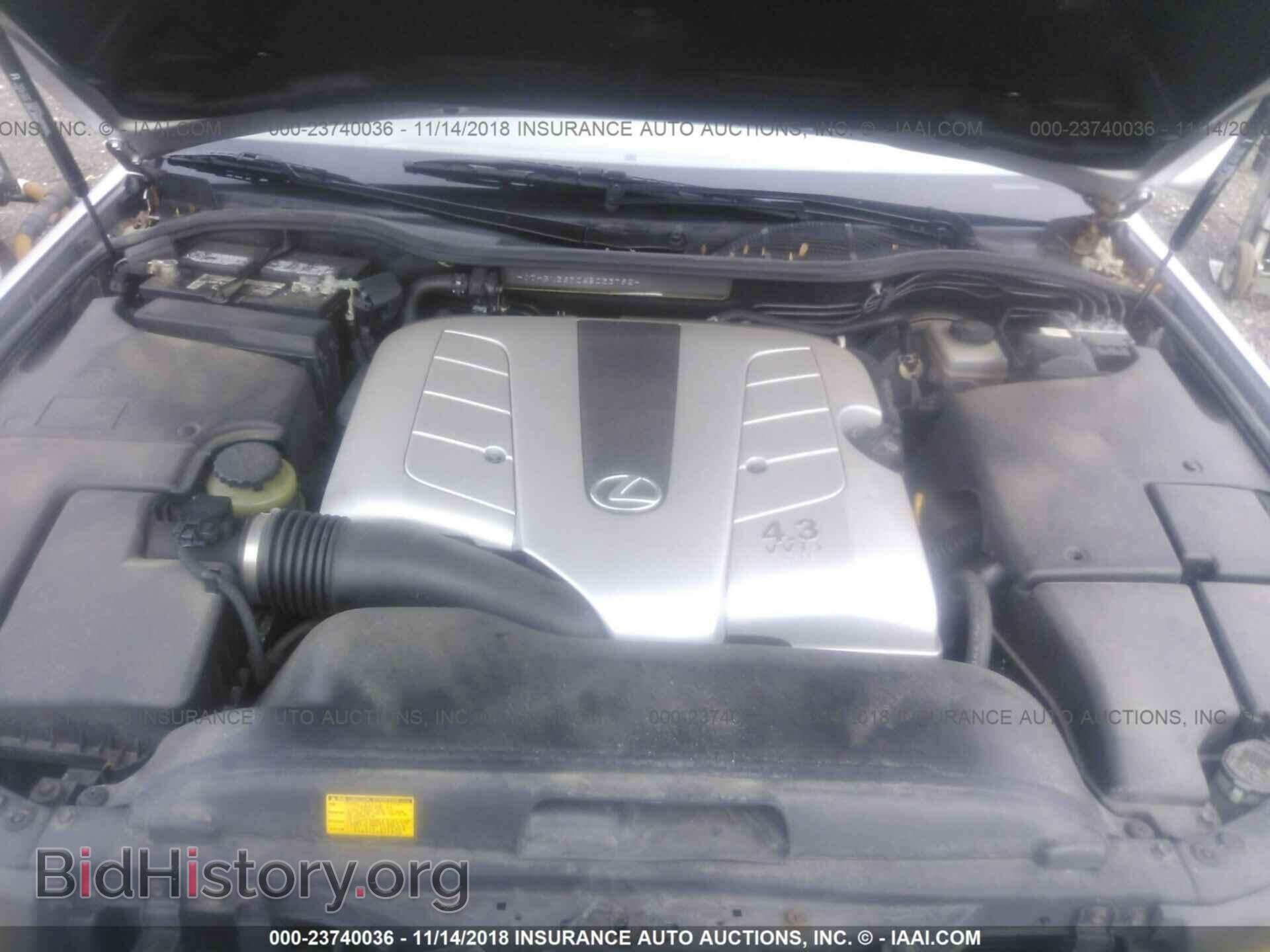 2006 LEXUS LS - VIN: JTHBN36F065033792 - Photo 10