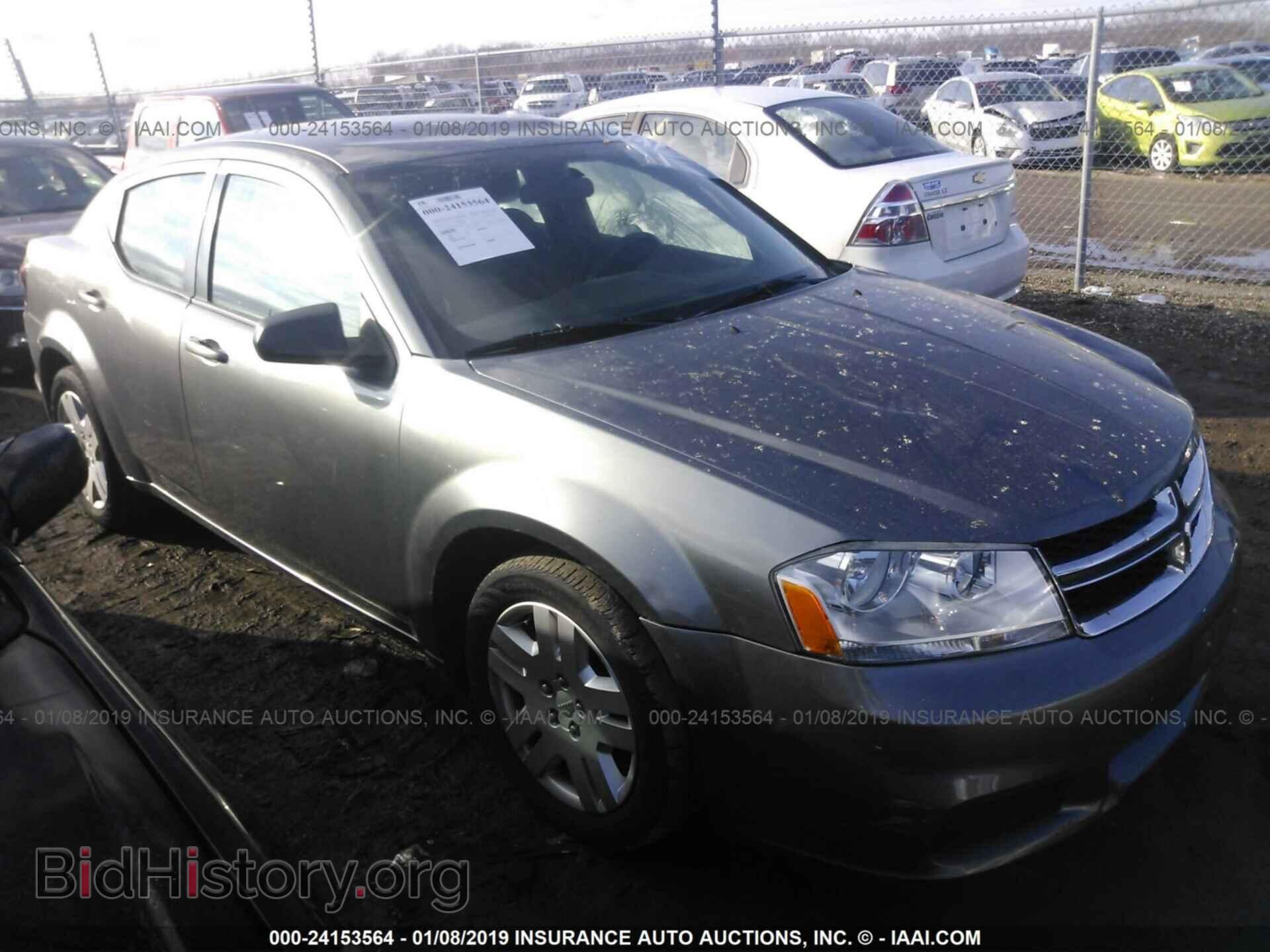 Фотография 1C3CDZAB4DN683159 - DODGE AVENGER 2013