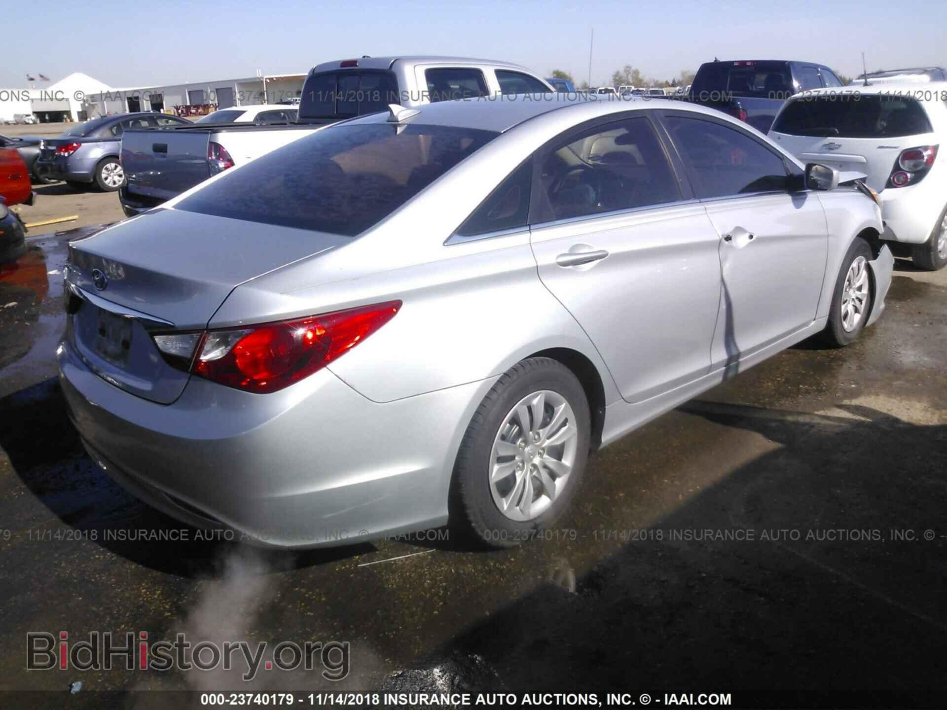 2012 HYUNDAI SONATA - VIN: 5NPEB4AC0CH322175 - Фото 4
