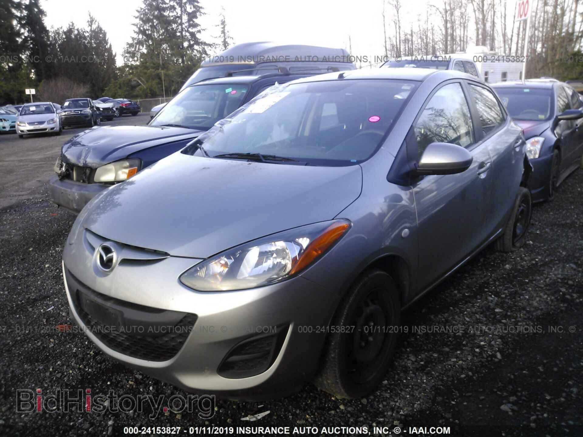 2012 MAZDA MAZDA2 - VIN: JM1DE1KZ0C0152126 - Фото 2