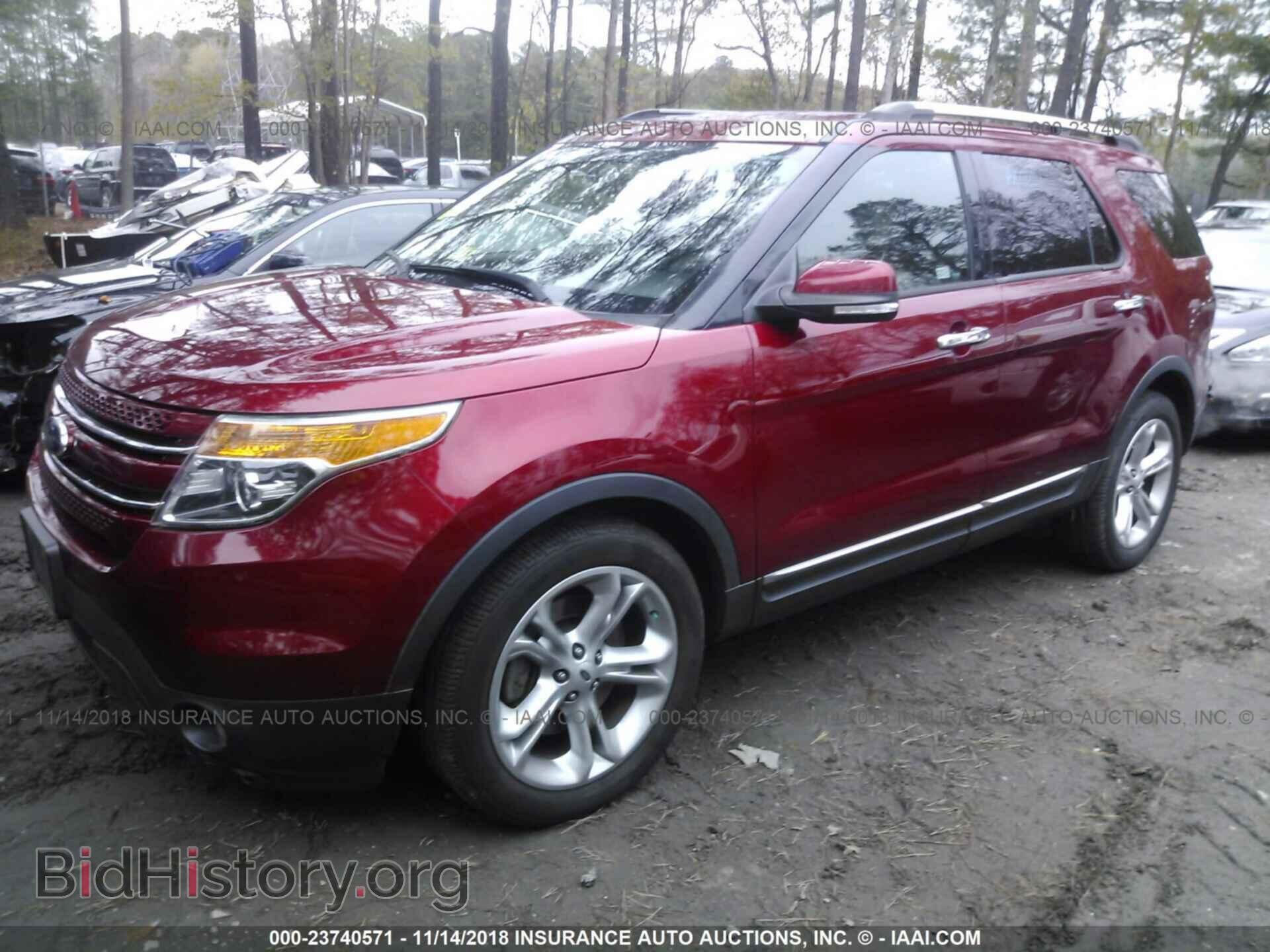 2014 FORD EXPLORER - VIN: 1FM5K7F87EGB07711 - Фото 2