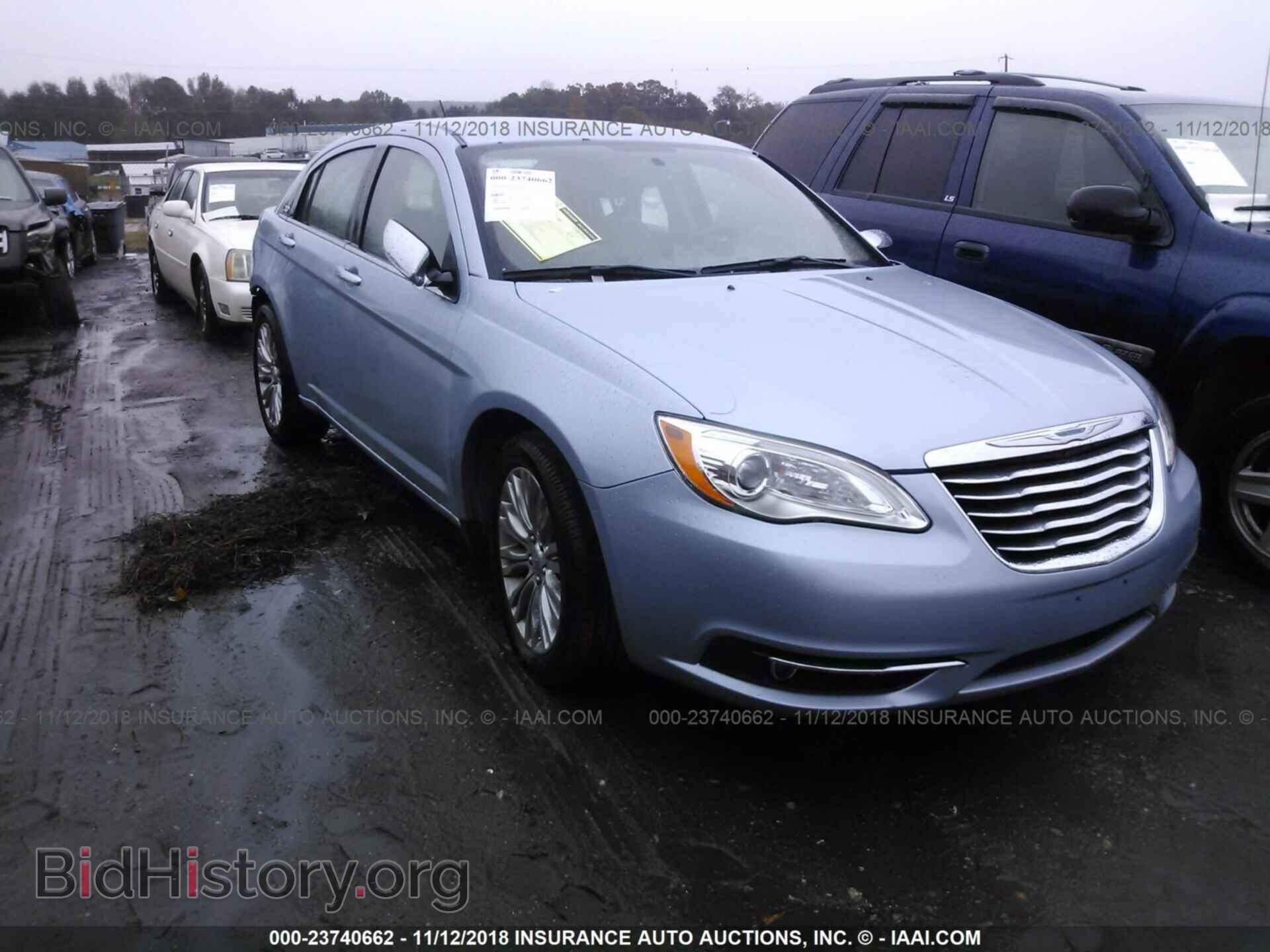 Фотография 1C3CCBCB3CN236568 - CHRYSLER 200 2012