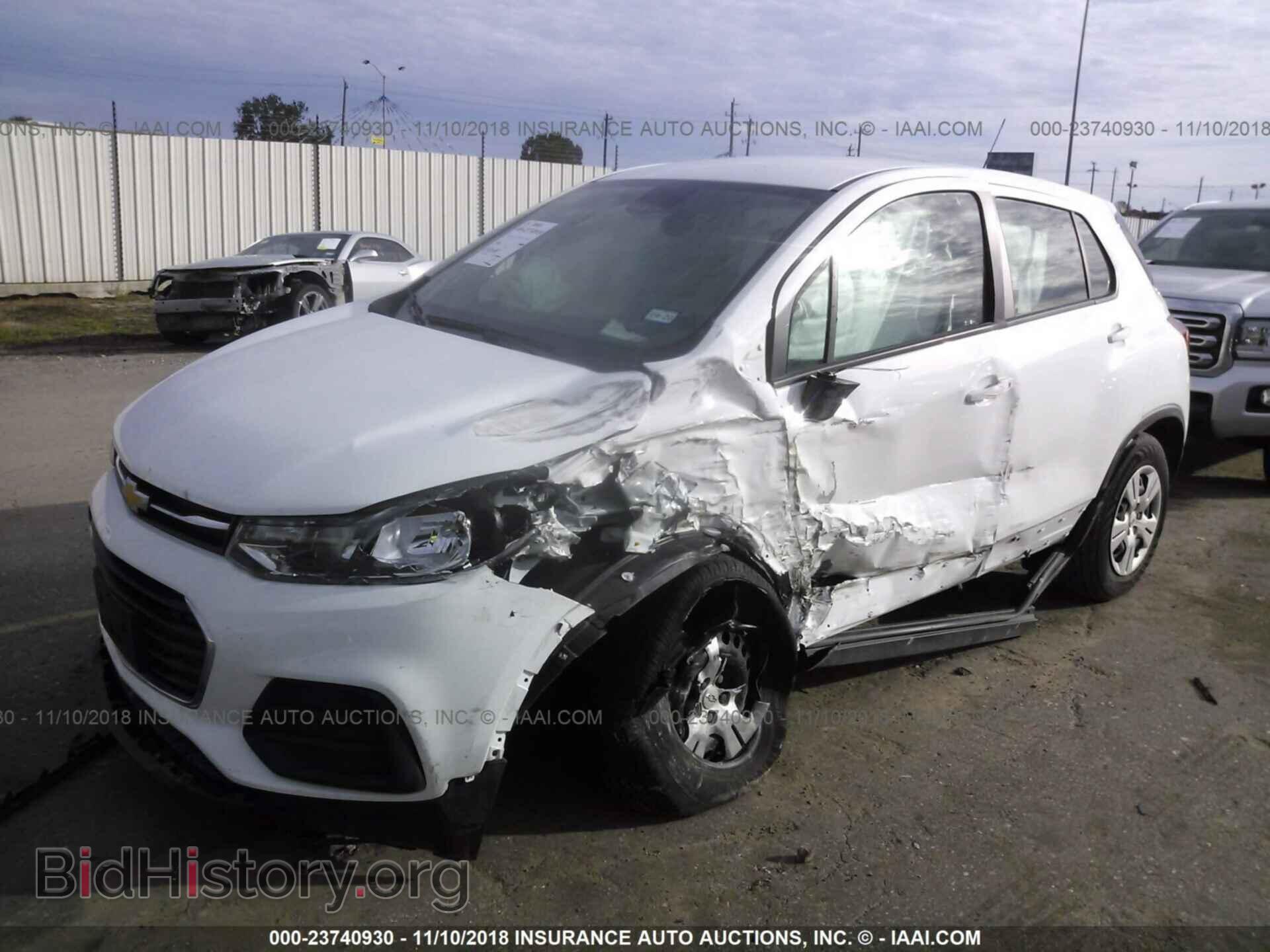 2017 CHEVROLET TRAX - VIN: KL7CJKSB9HB209612 - Фото 2