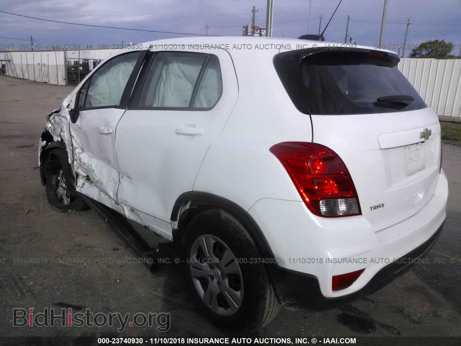2017 CHEVROLET TRAX - VIN: KL7CJKSB9HB209612 - Фото 3
