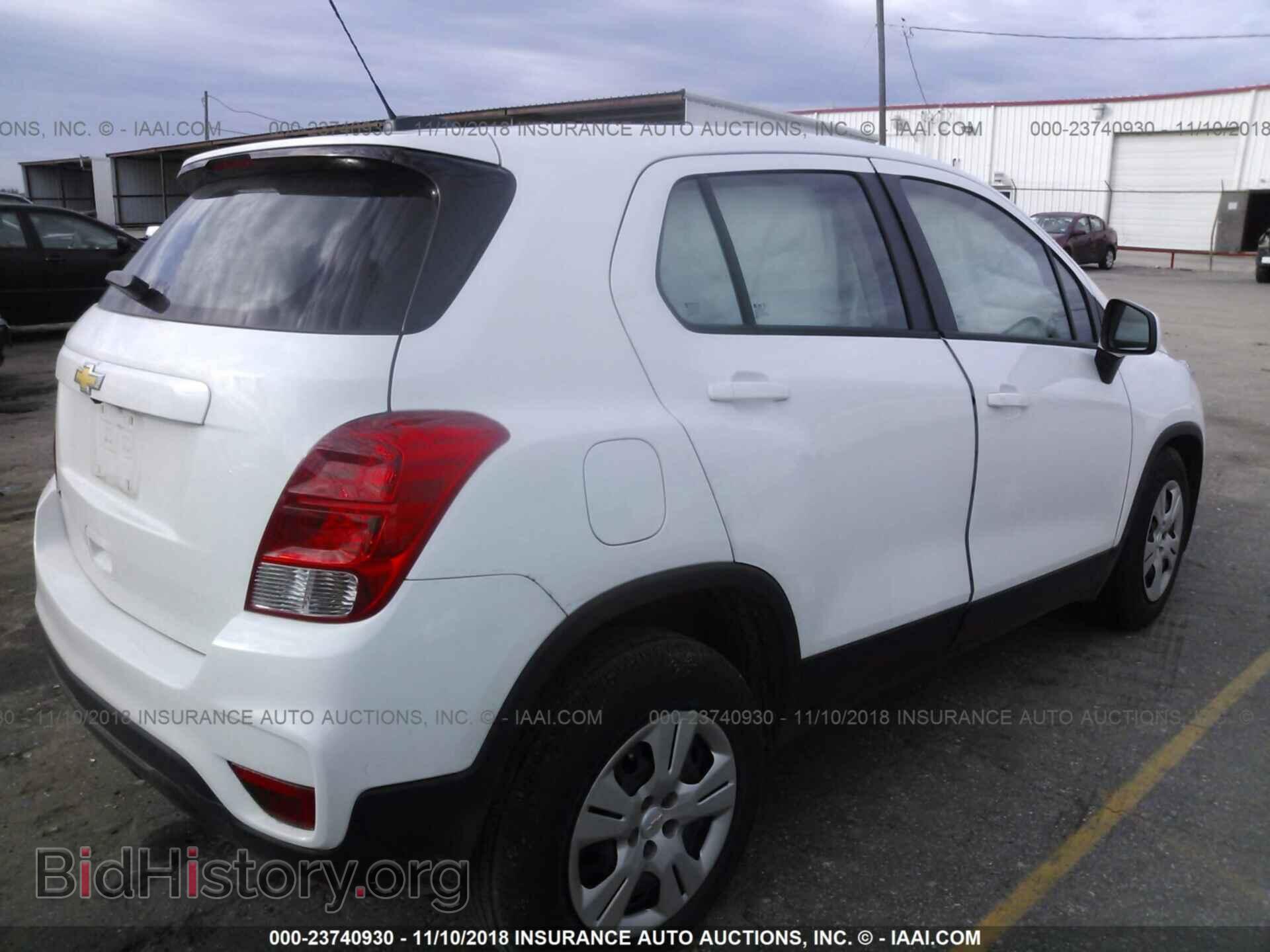 2017 CHEVROLET TRAX - VIN: KL7CJKSB9HB209612 - Фото 4