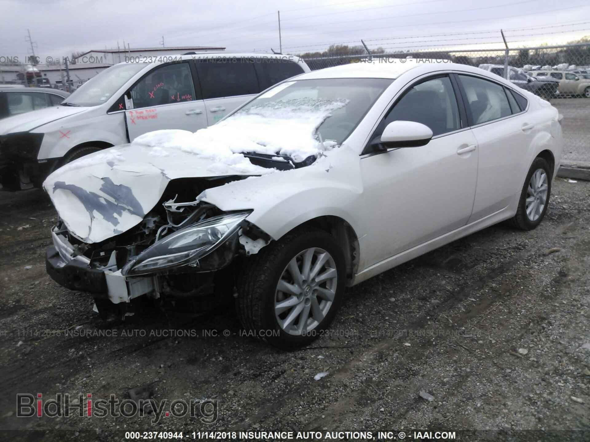 2012 MAZDA 6 - VIN: 1YVHZ8DH5C5M29238 - Фото 2