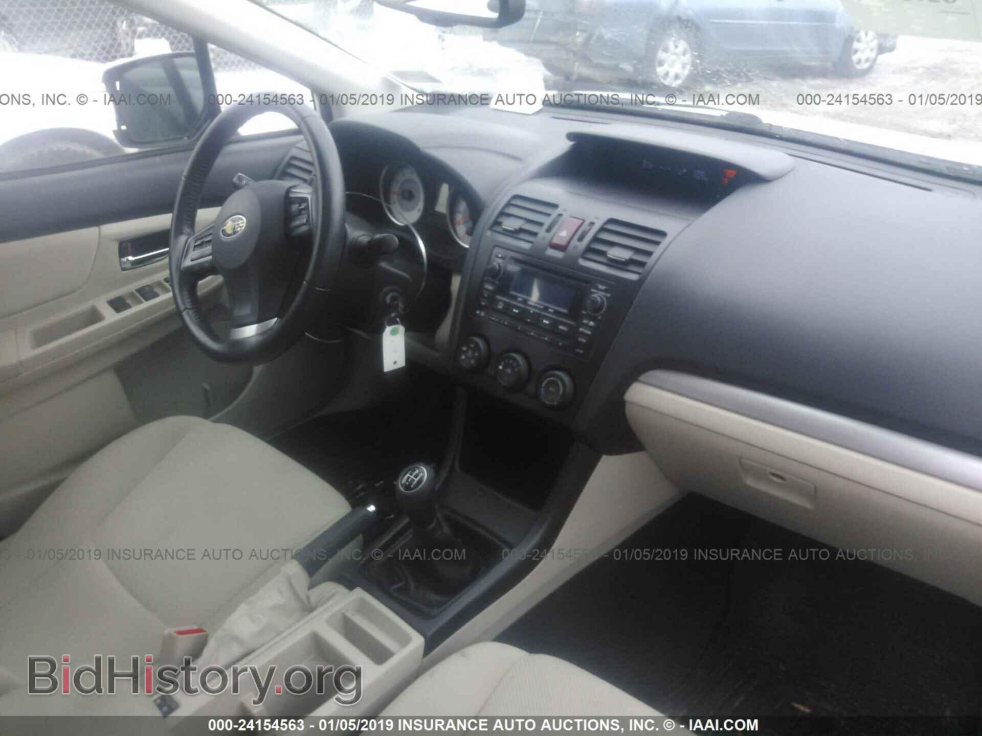 2012 SUBARU IMPREZA - VIN: JF1GPAD69CG202898 - Фото 5