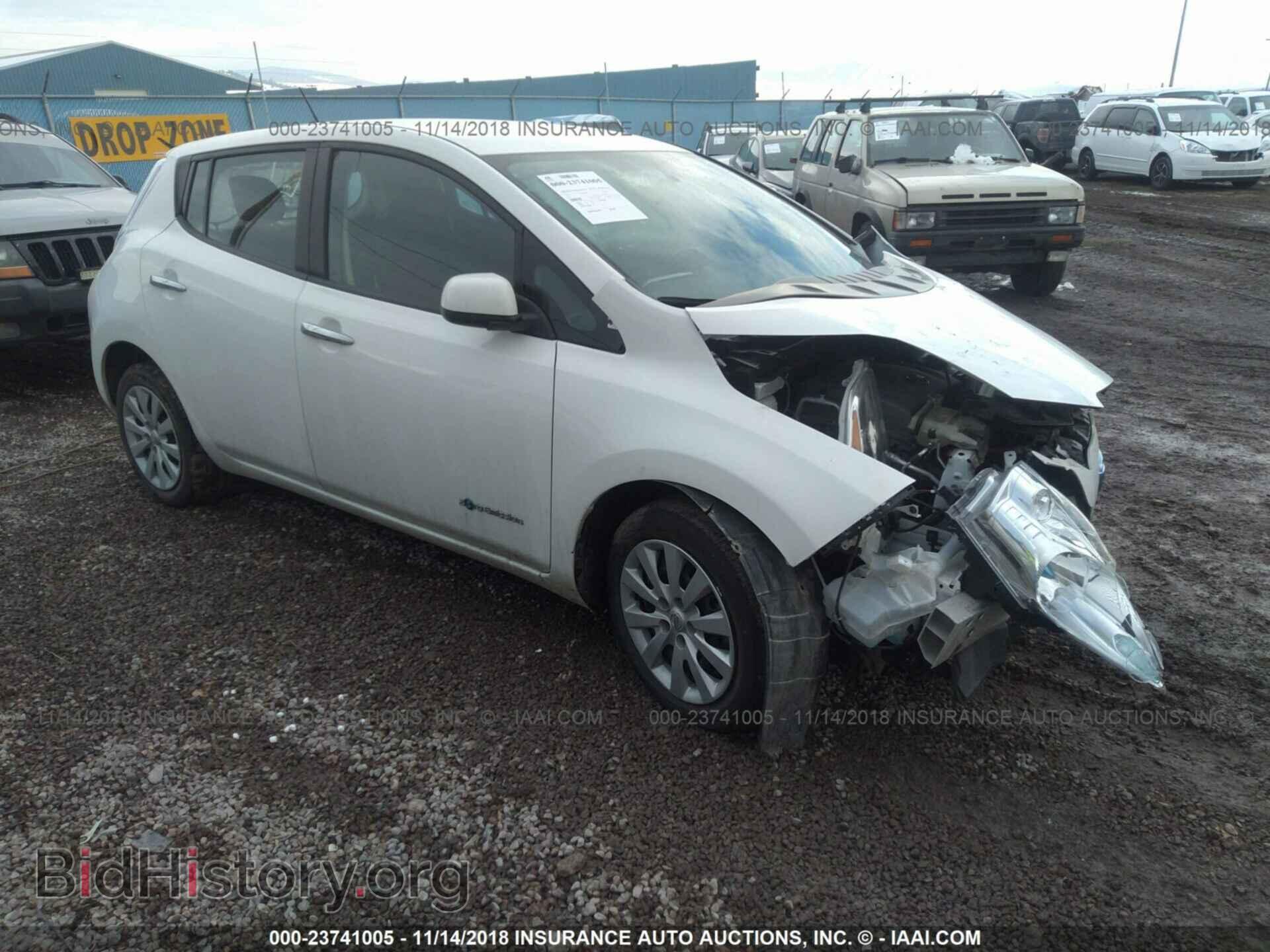 Photo 1N4AZ0CP6DC425476 - NISSAN LEAF 2013