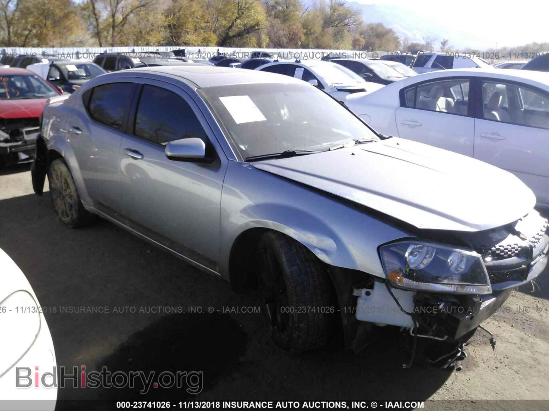 Фотография 1C3CDZCBXDN676200 - DODGE AVENGER 2013