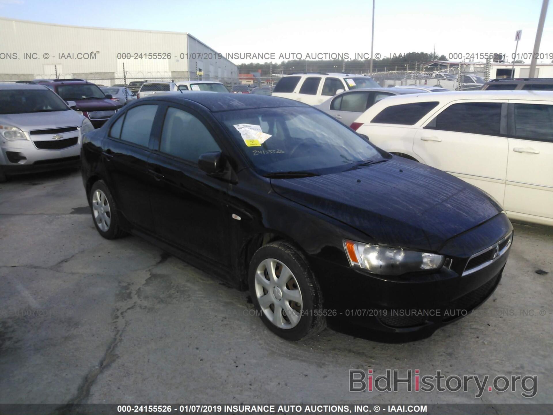 Photo JA32U2FU4CU015647 - MITSUBISHI LANCER 2012